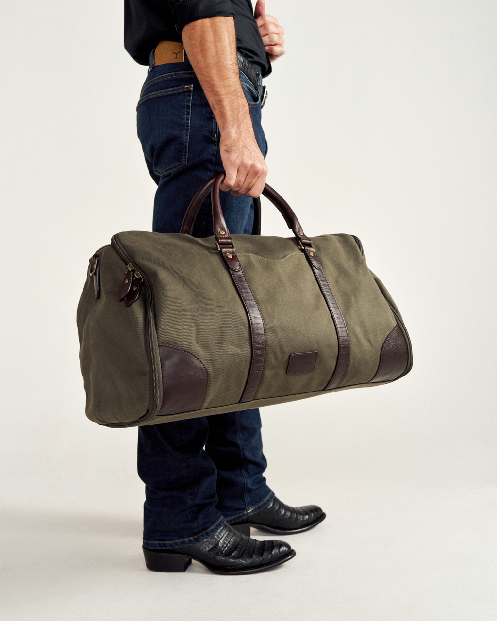 Garment Duffle - Olive Twill