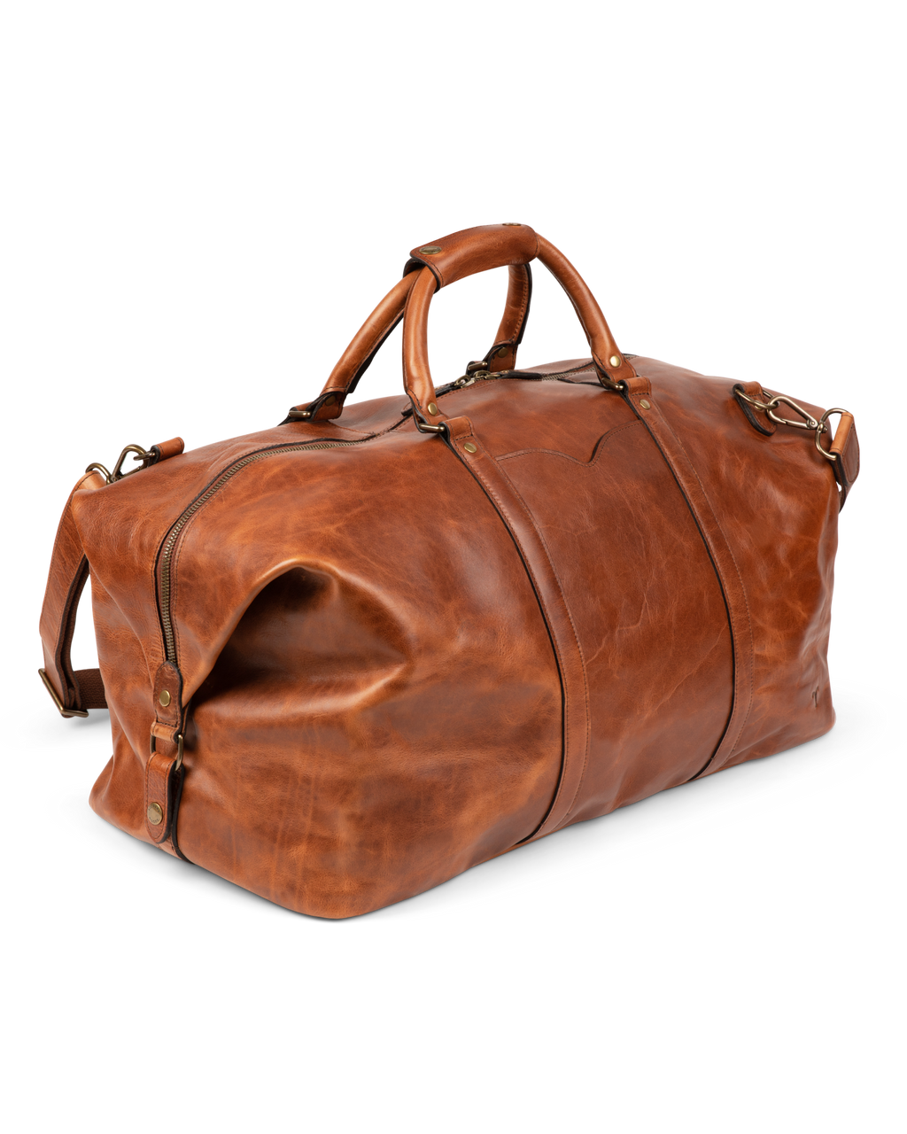 Bartlett Large Weekender - Cognac Cowhide