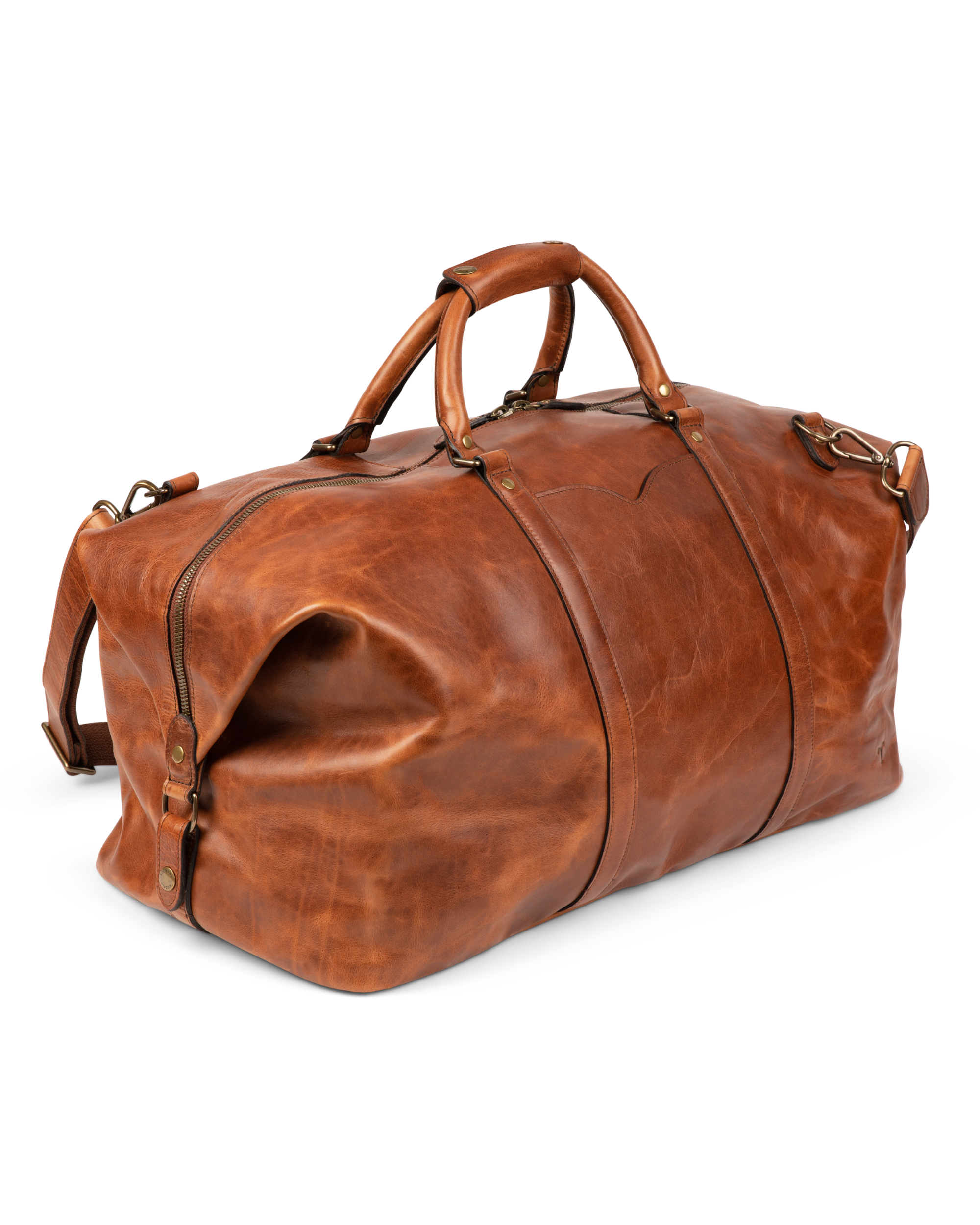 Bartlett Large Weekender - Cognac Cowhide