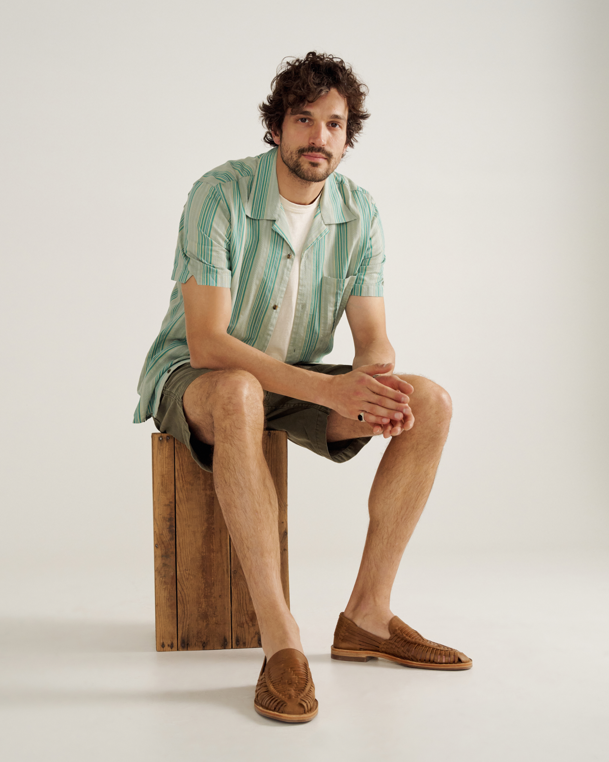 The Mateo - Butterscotch Cowhide