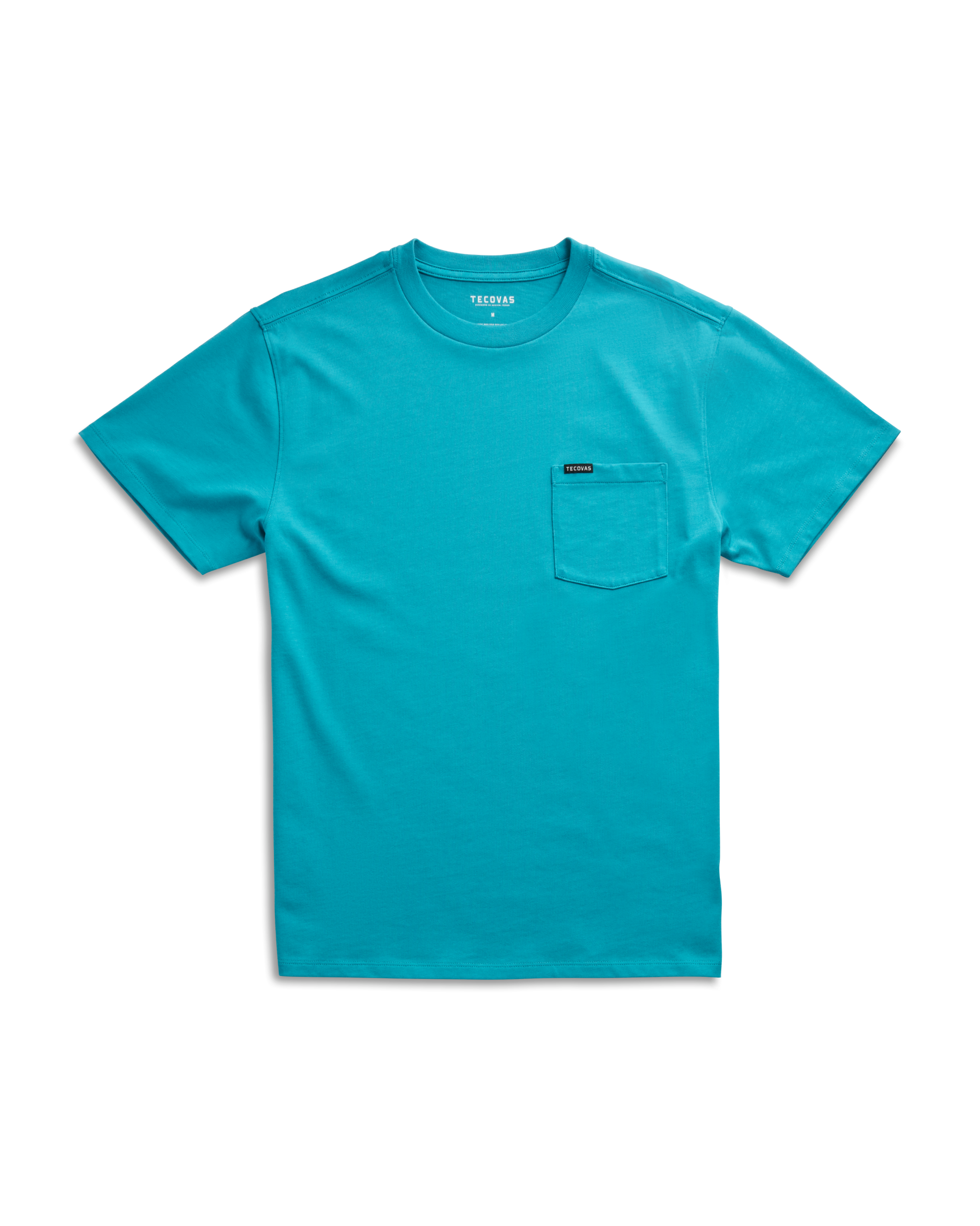 Men's Standard Issue Pocket Tee - Teal Pima Cotton