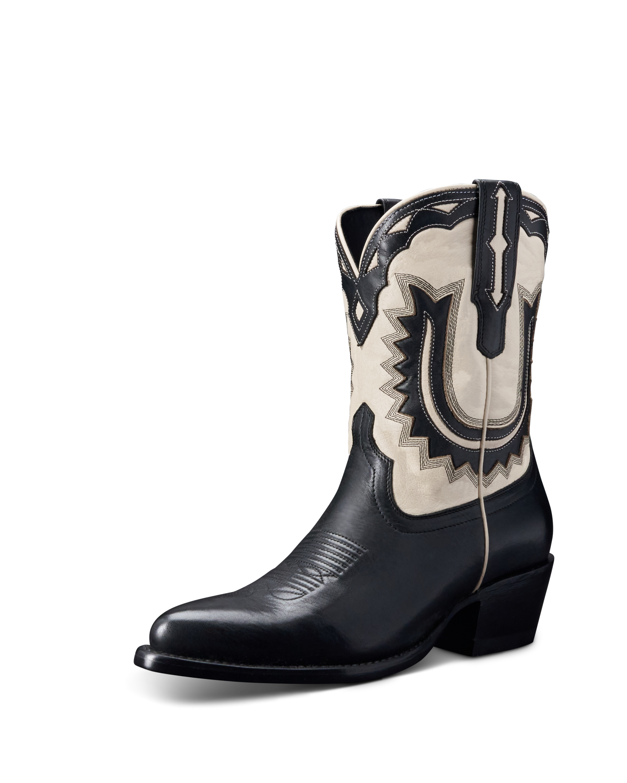 The Jolene - Midnight Bone Cowhide