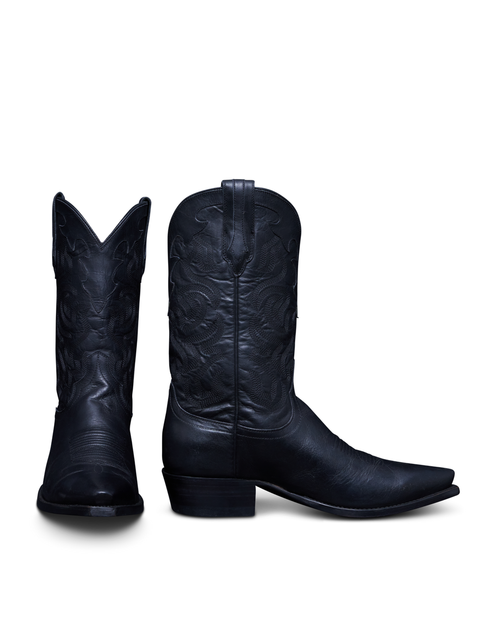 The Garrett - Midnight Cowhide