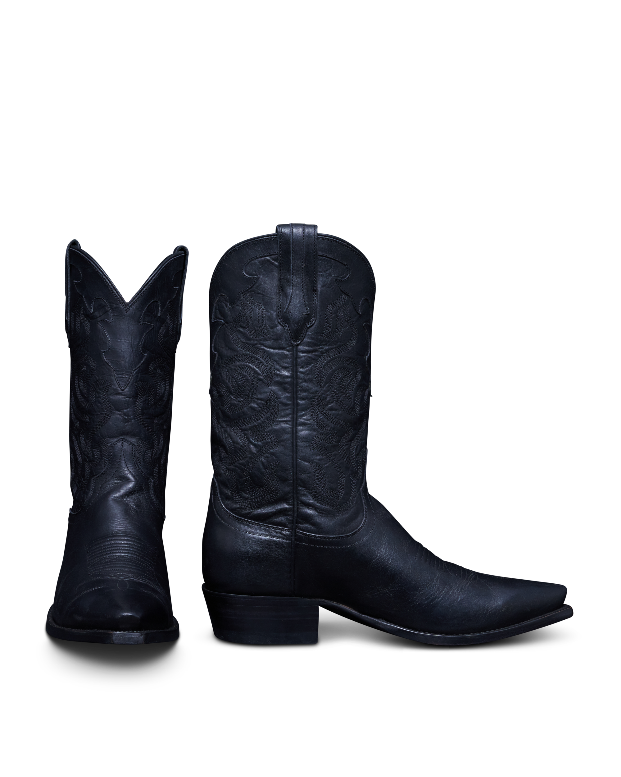 The Garrett - Midnight Cowhide