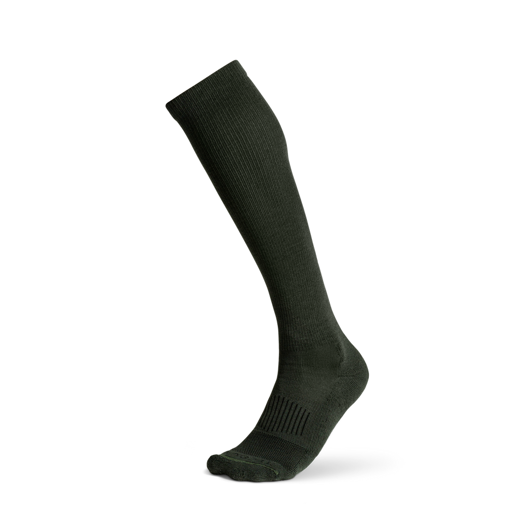 Over-The-Calf Socks (Single) - Forest Polyester Spandex