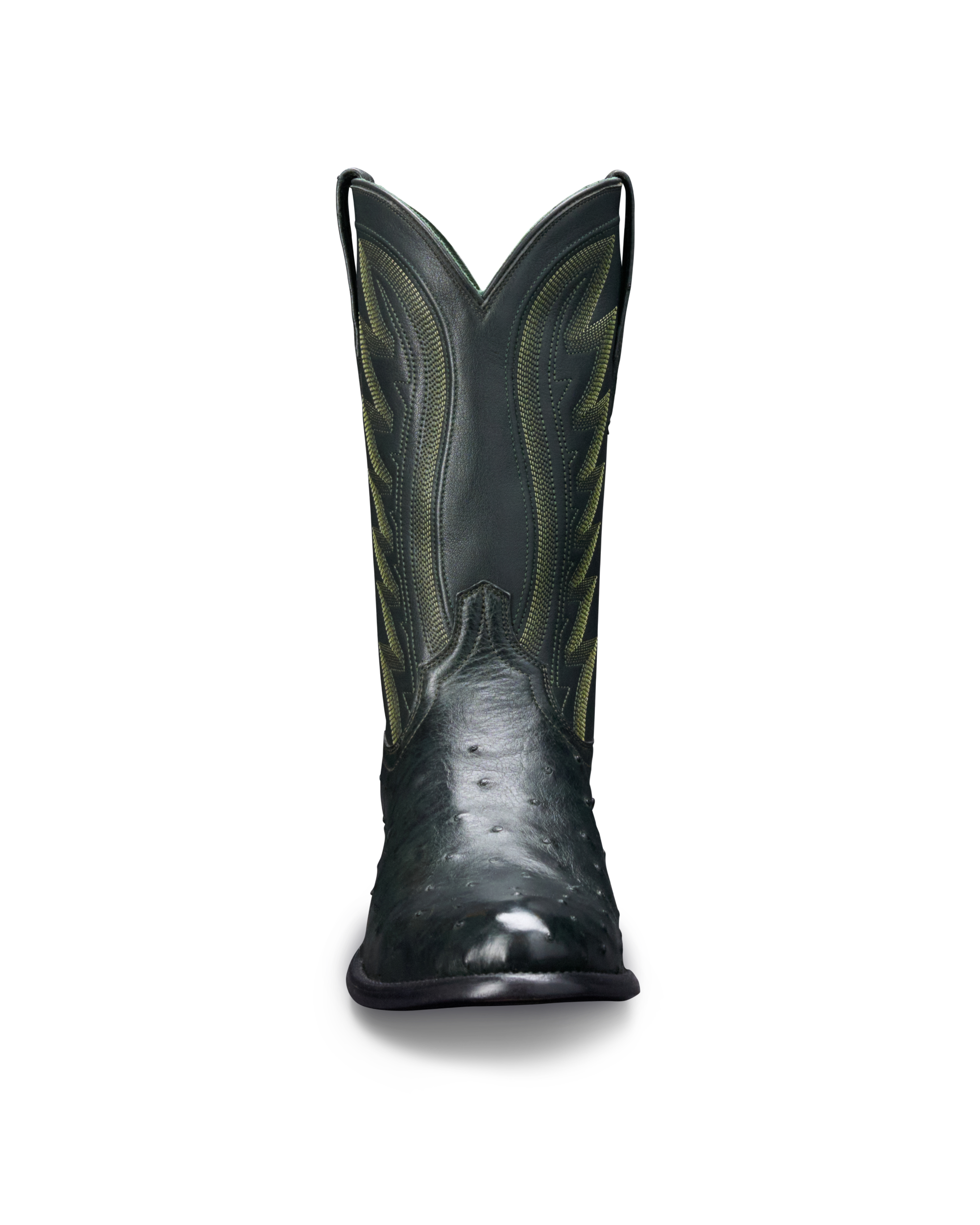 The Wyatt - Forest Black Ostrich