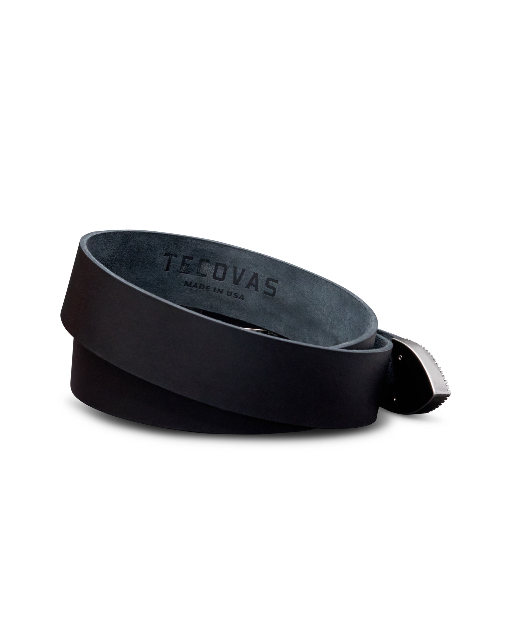 Women's Western 3 Piece Belt - Black Cowhide