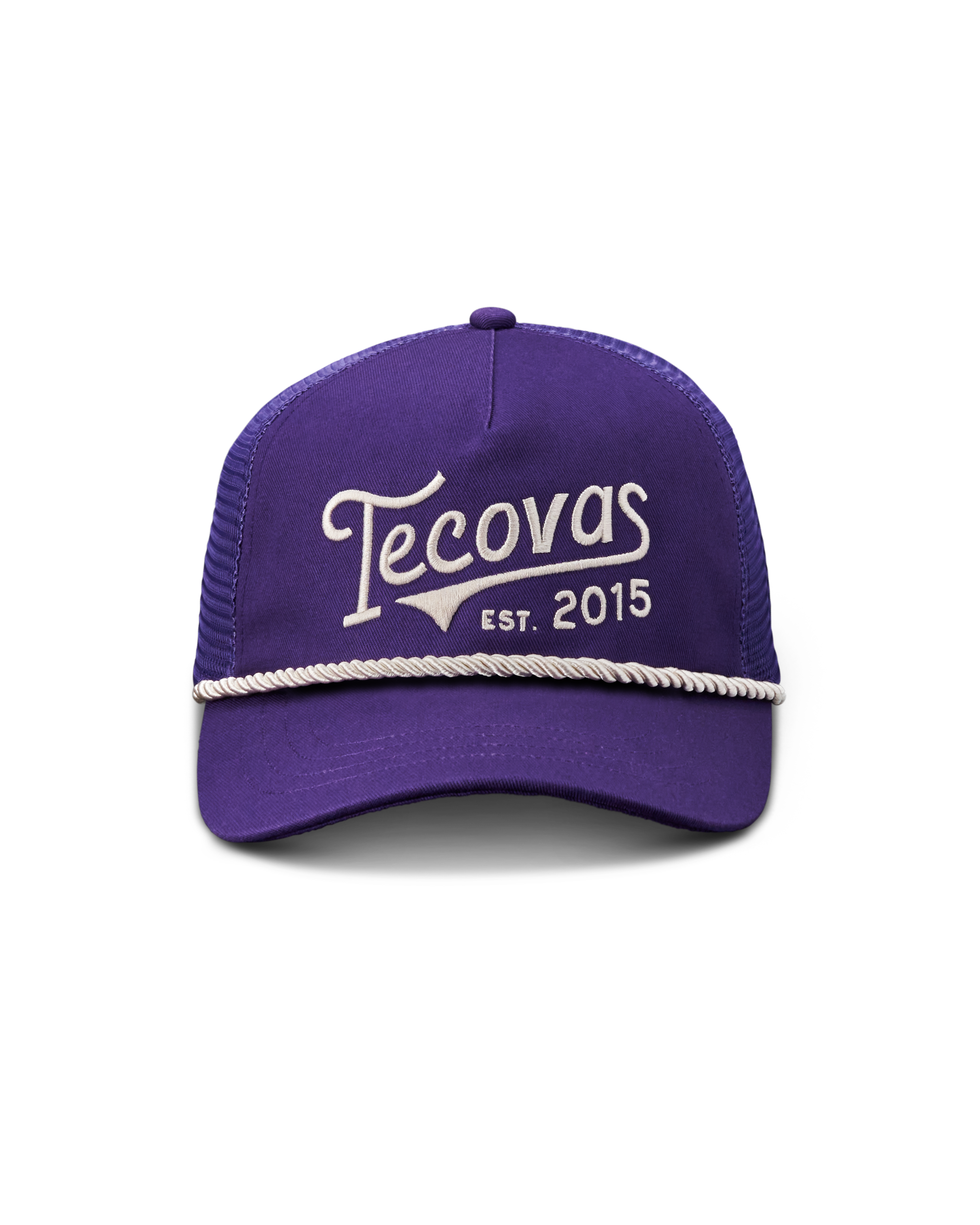Tecovas Gameday Trucker - Purple Cotton Polyester