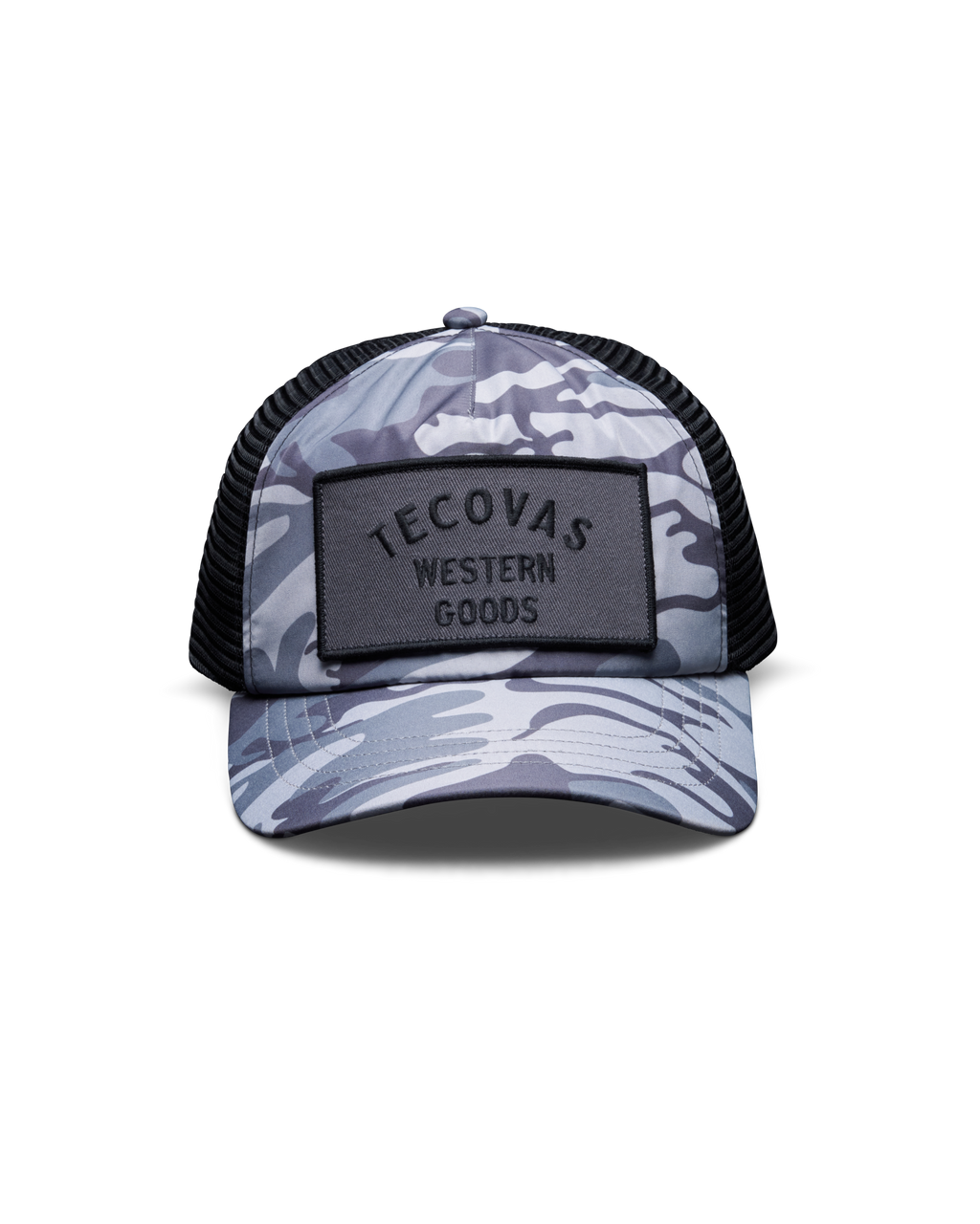 Western Goods Trucker Hat - Gray Camo Polyester