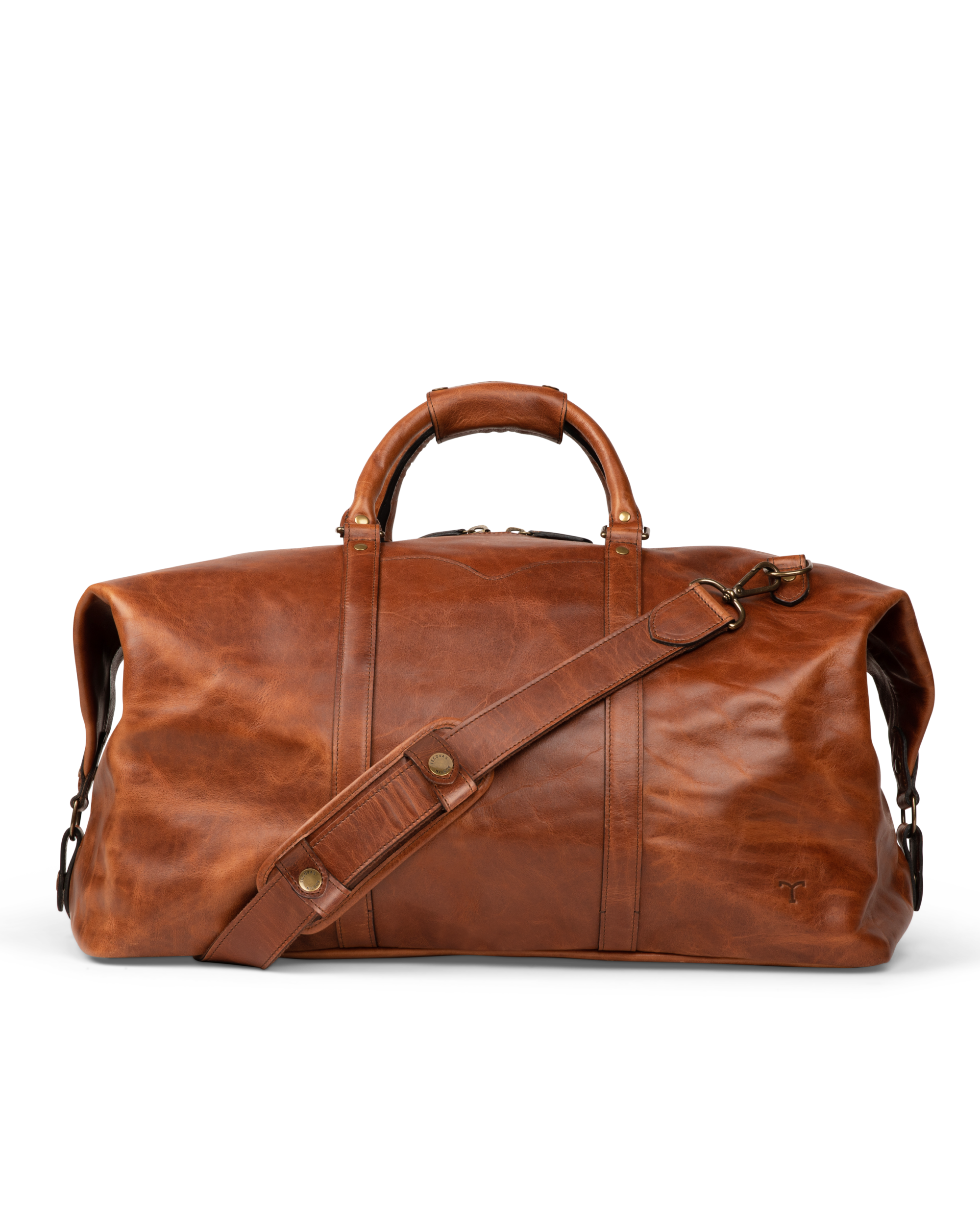 Bartlett Large Weekender - Cognac Cowhide