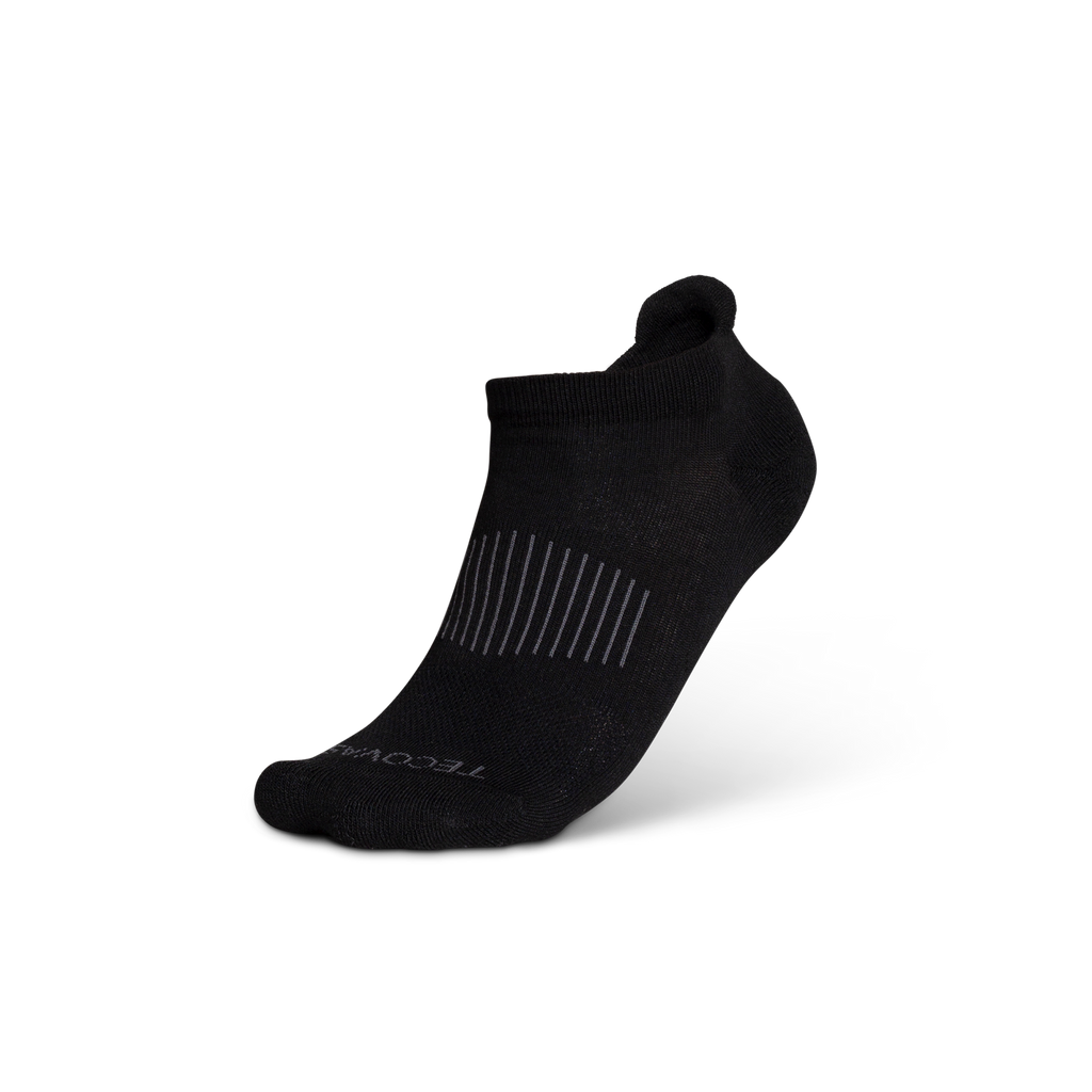 Ankle Socks (3-Pack) - Black Polyester Spandex