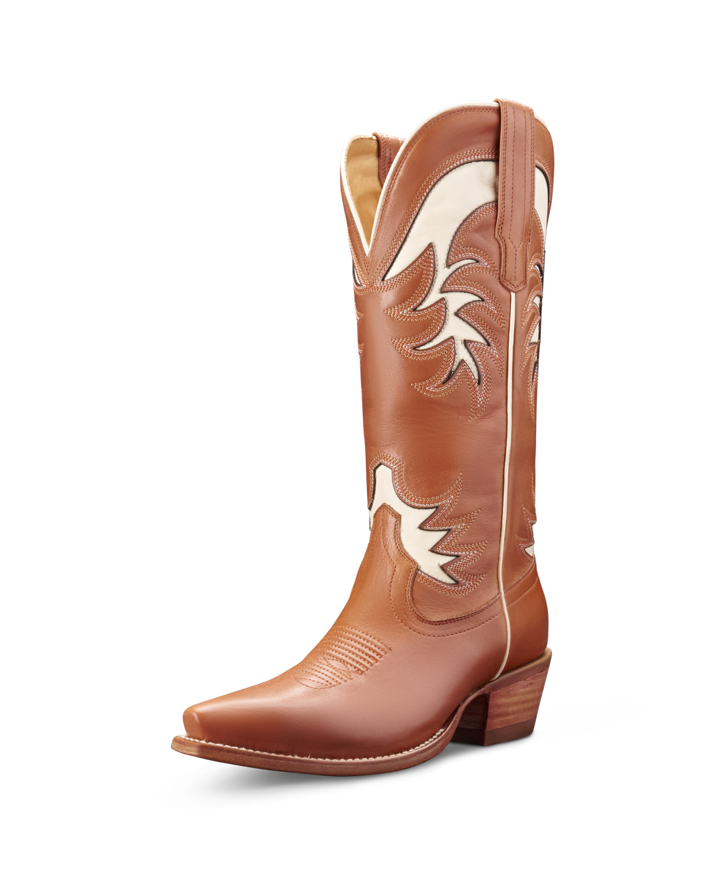 The Annie - Pecan Bone Cowhide