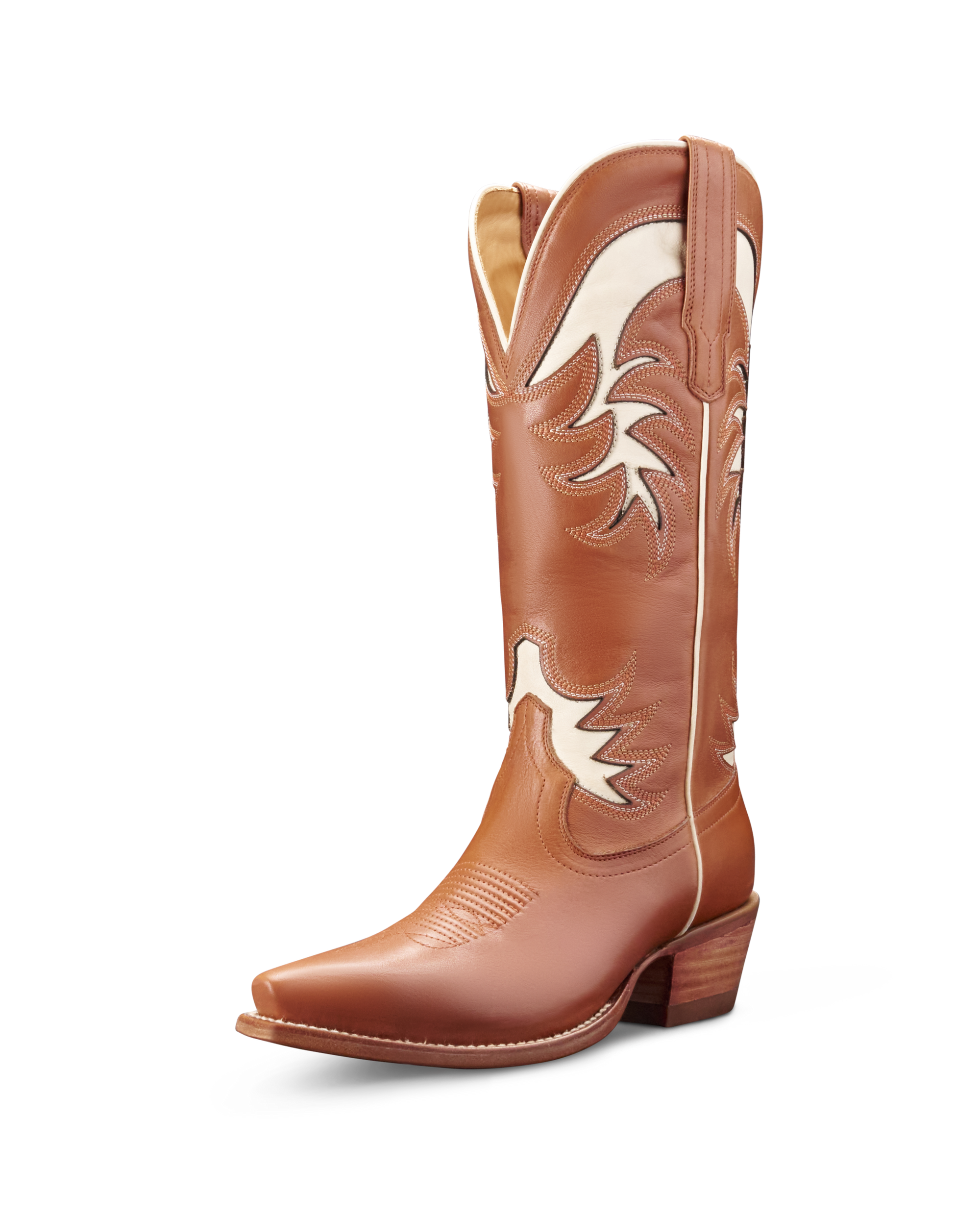 The Annie - Pecan Bone Cowhide