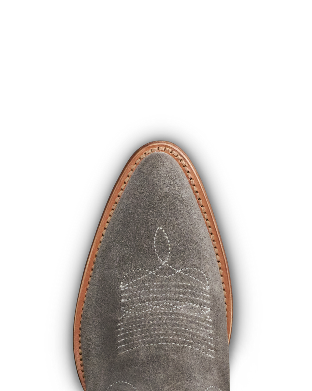 The Abby Cavalier - Charcoal Suede