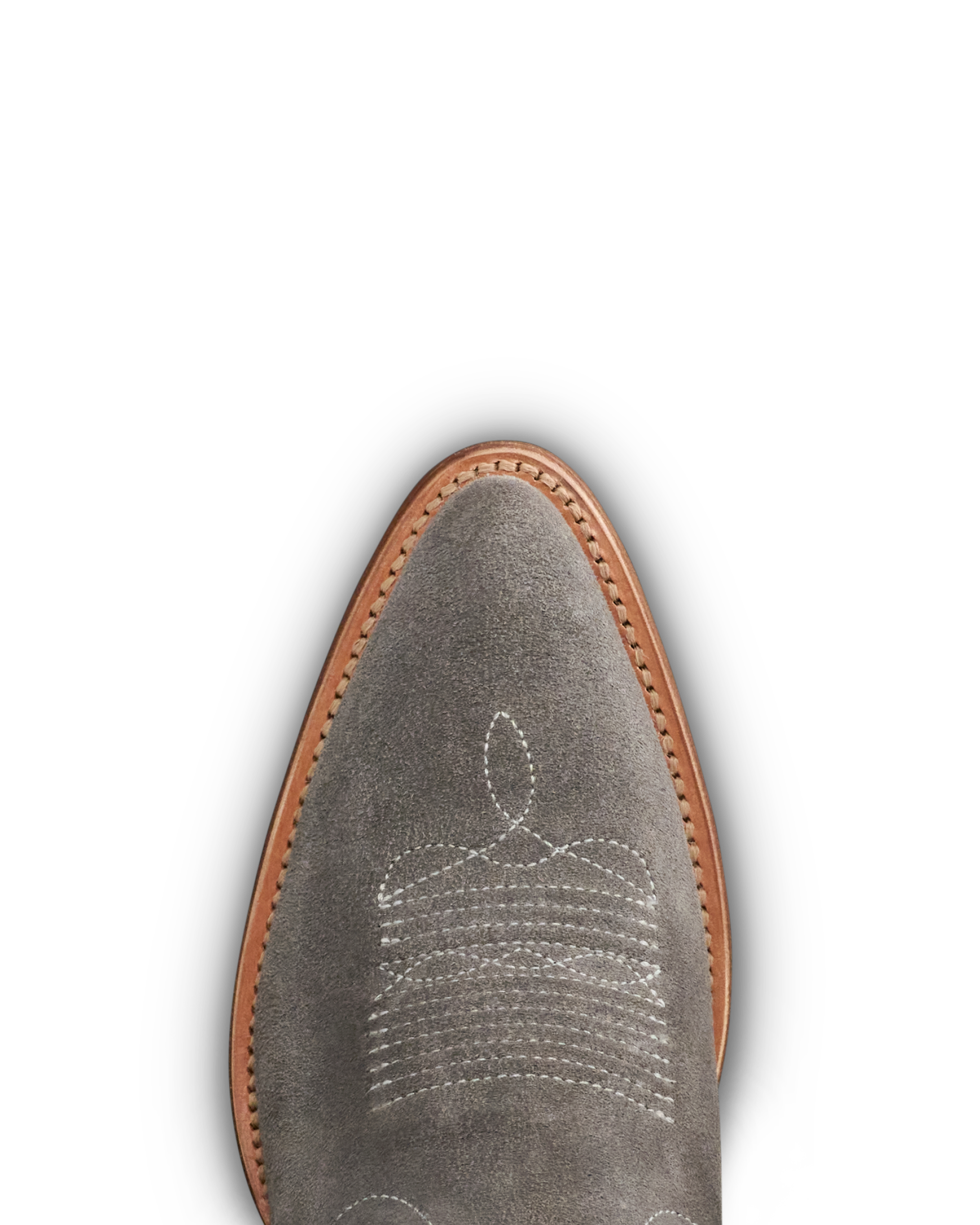 The Abby Cavalier - Charcoal Suede