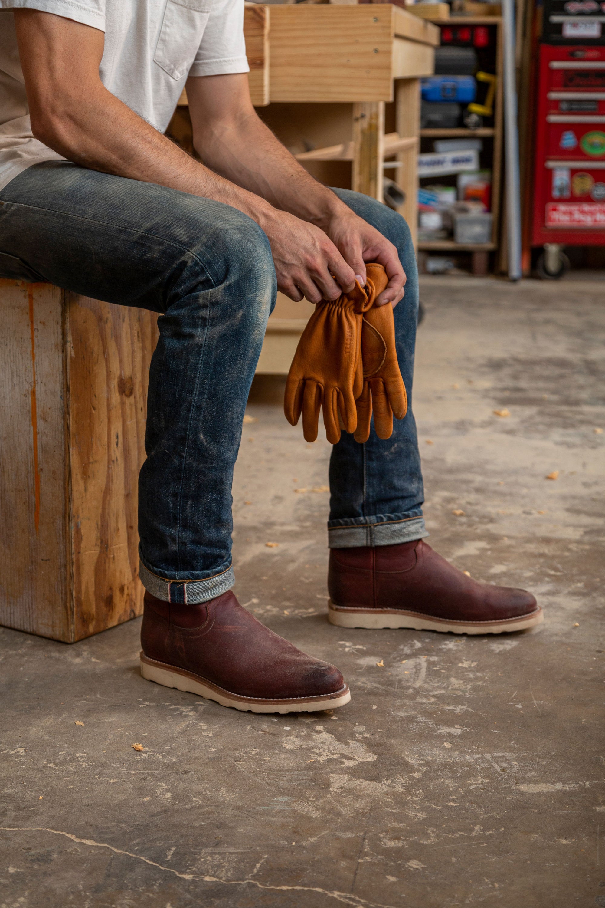 The Knox - Briar Cowhide