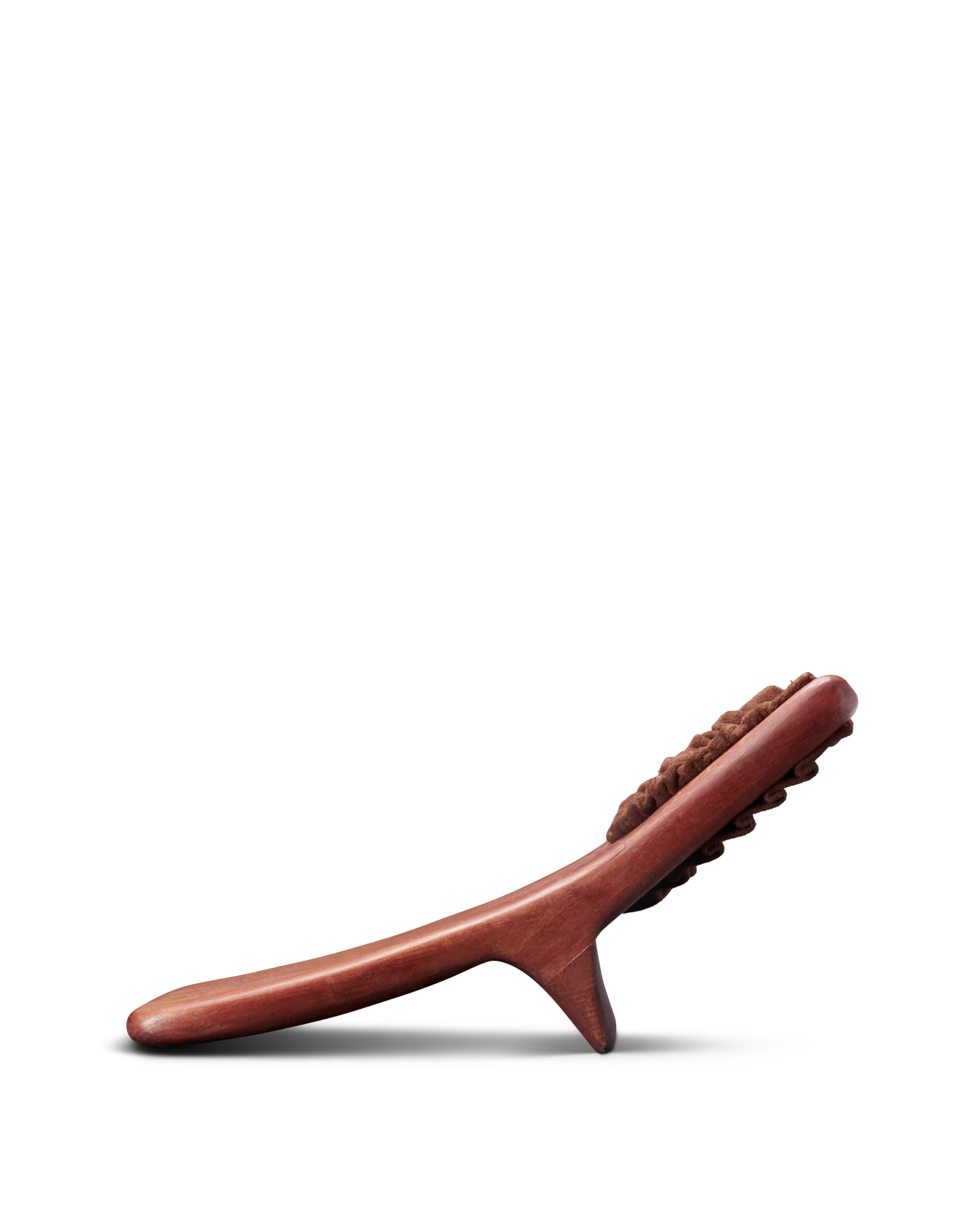 Boot Jack - Mocha Suede Beechwood