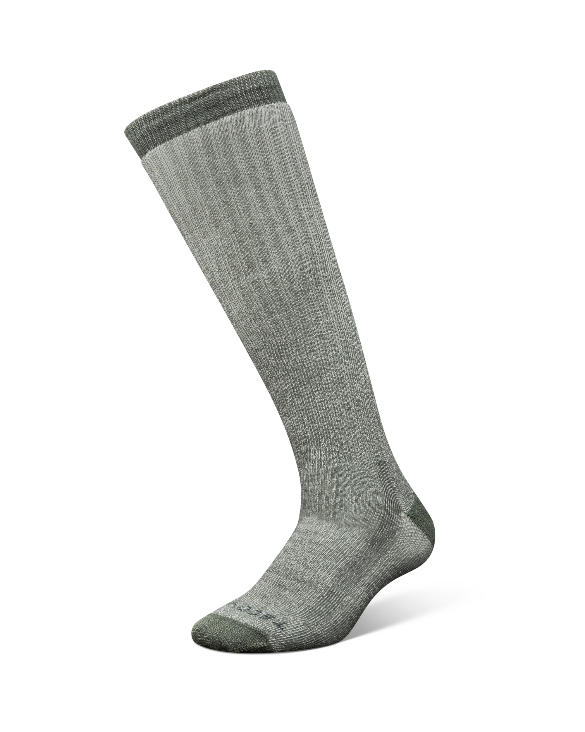 Over the Calf Merino Wool Socks (2-Pack) - Olive Merino