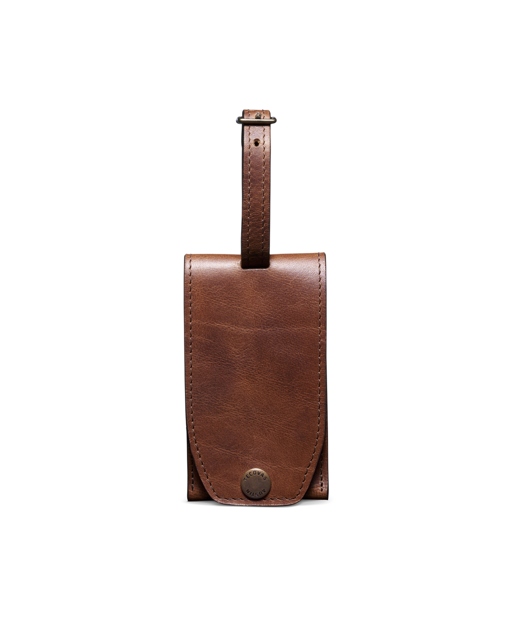Bartlett Luggage Tag - Cognac Cowhide