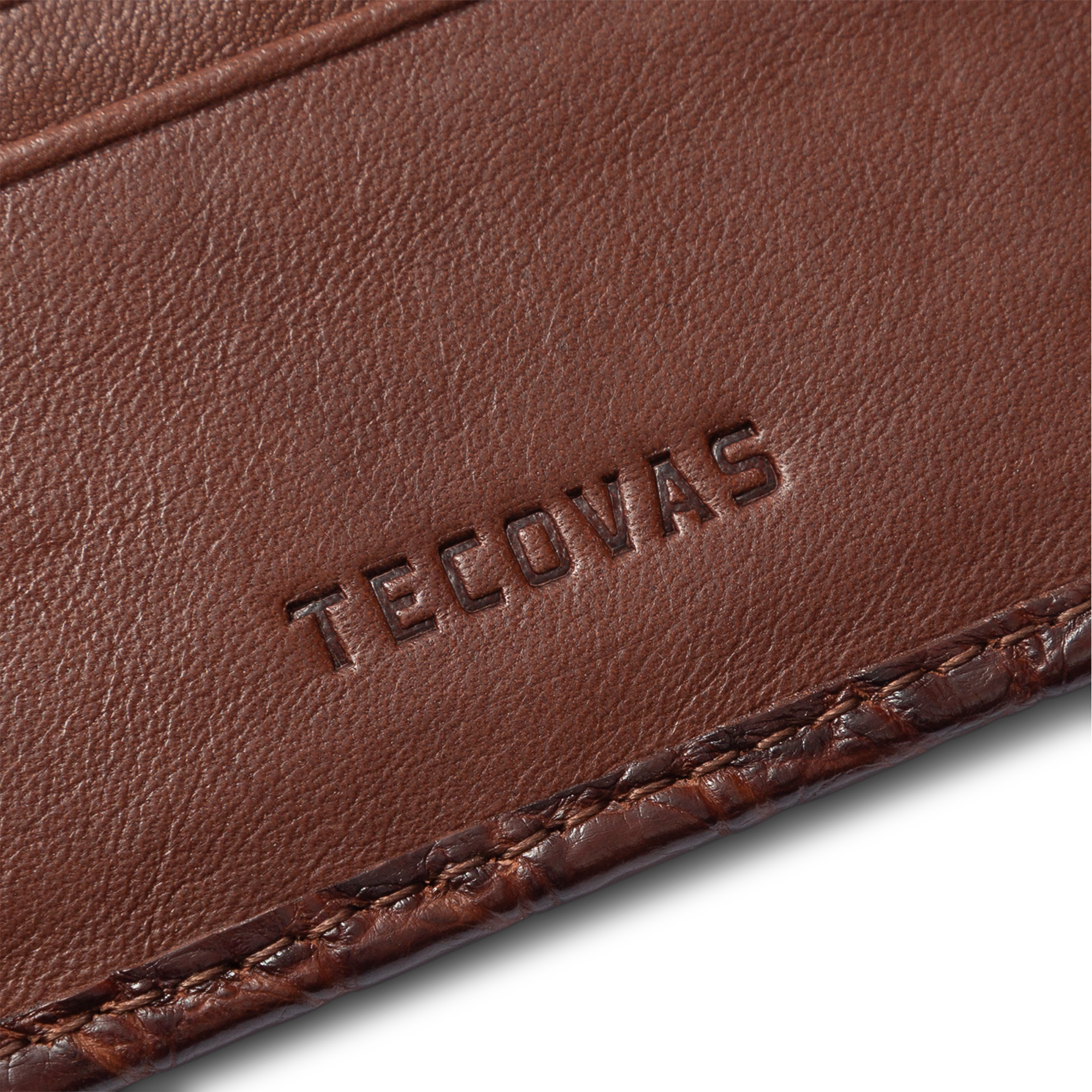 Alligator Billfold - Walnut Alligator