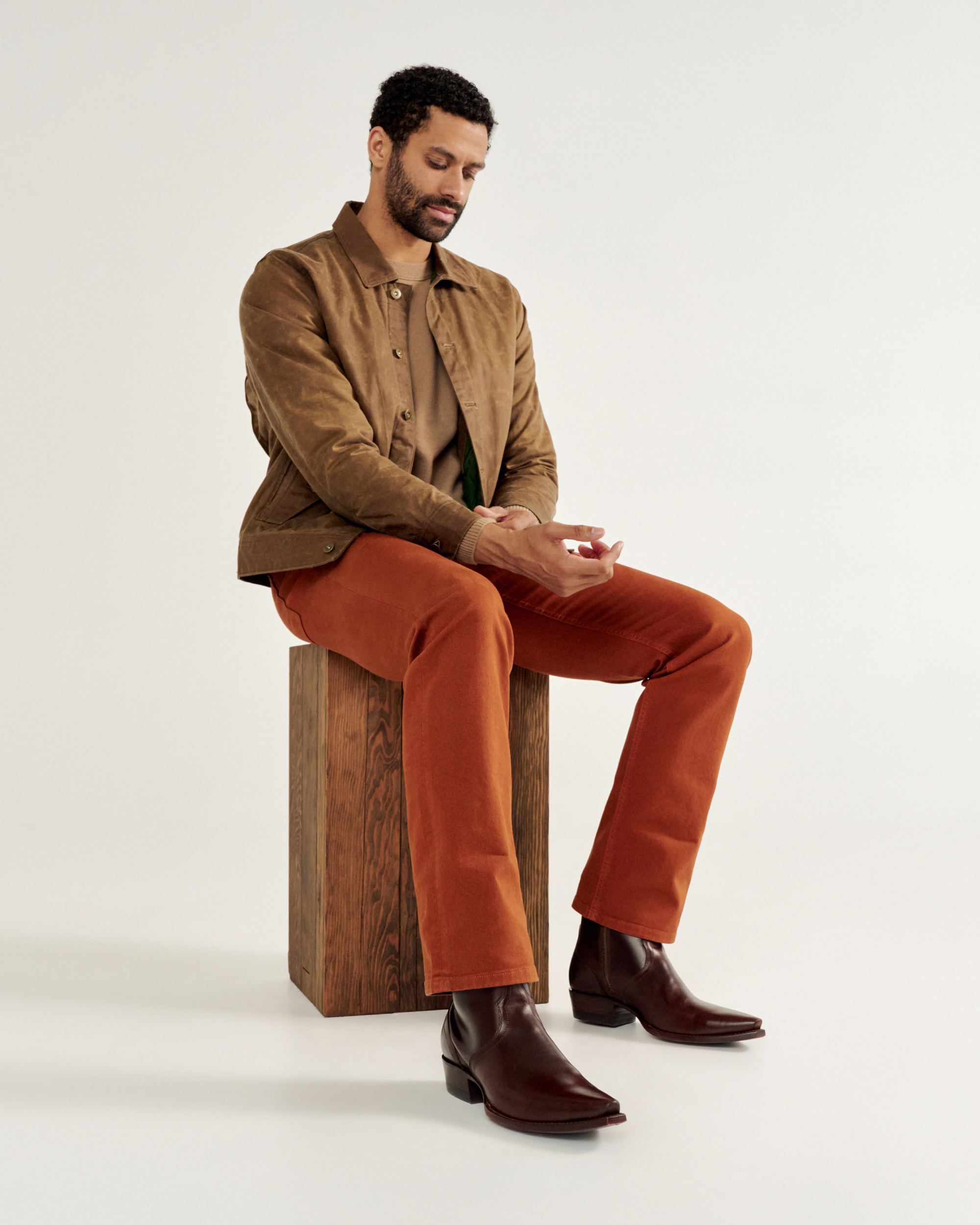 The Blaze - Dark Copper Cowhide