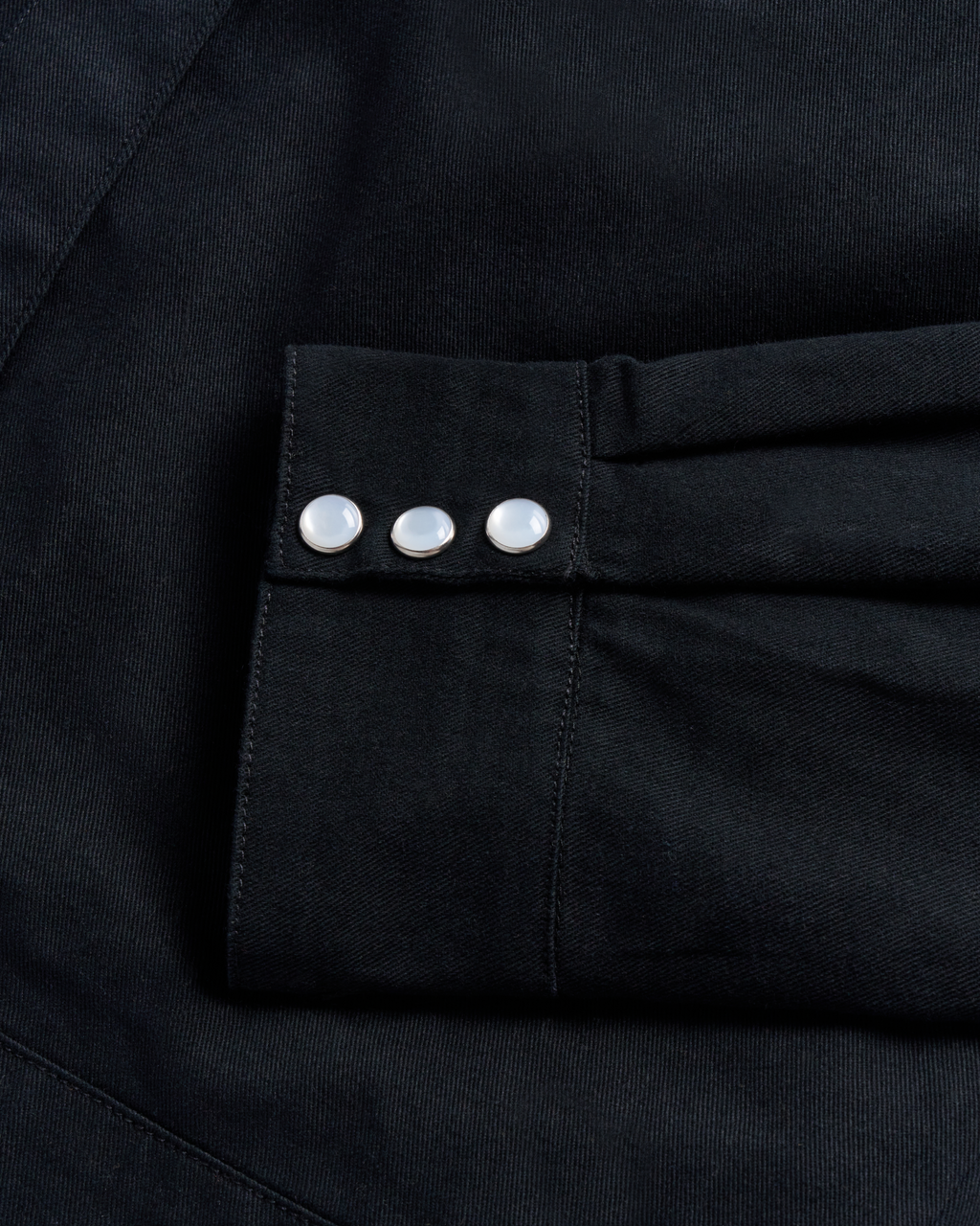 Women's Dolly Jacket - Black White Cotton