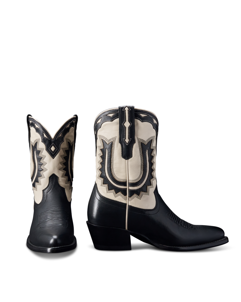 The Jolene - Midnight Bone Cowhide