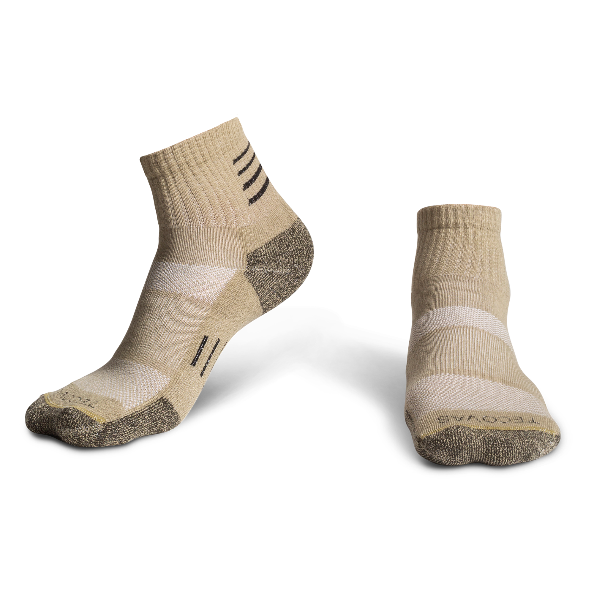 Hiking Socks (3-Pack) - Chai Polyester Spandex