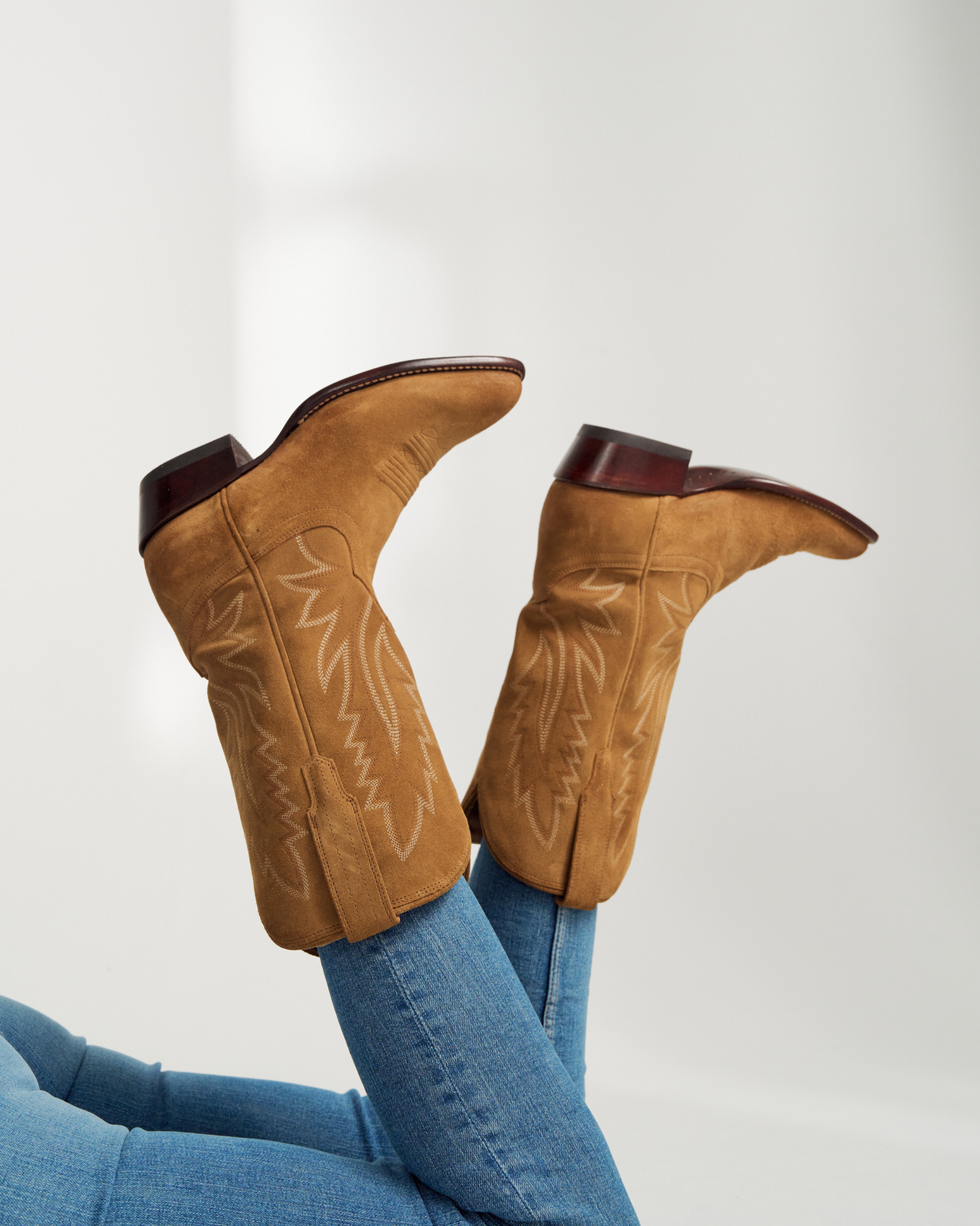 The Jamie - Caramel Suede