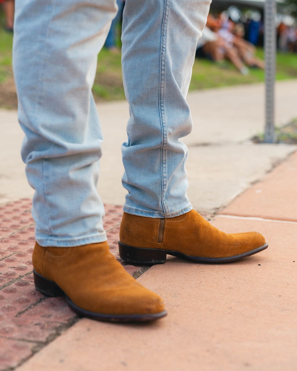 The Dean - Honey Suede