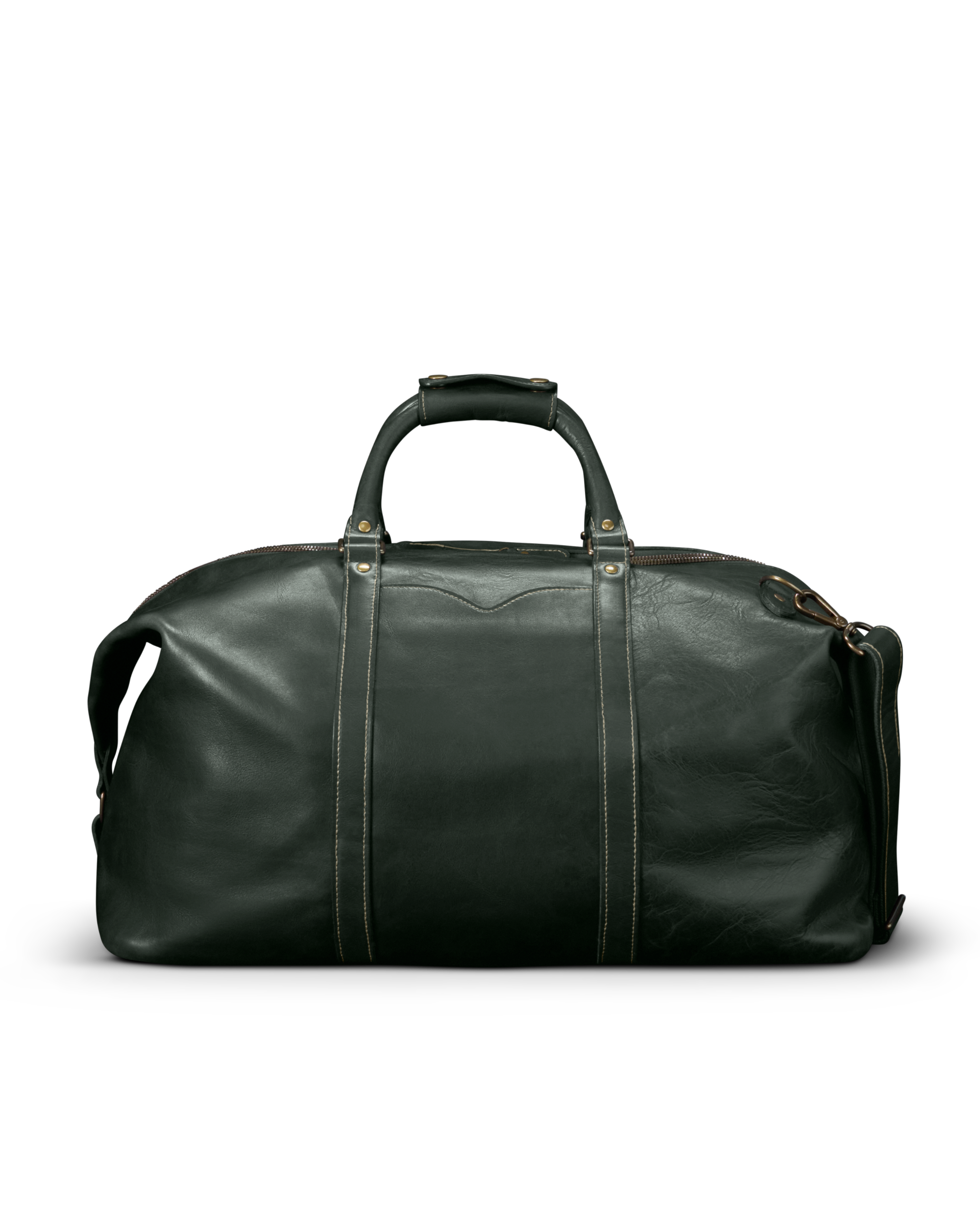 Bartlett Large Weekender - Midnight Green Cowhide