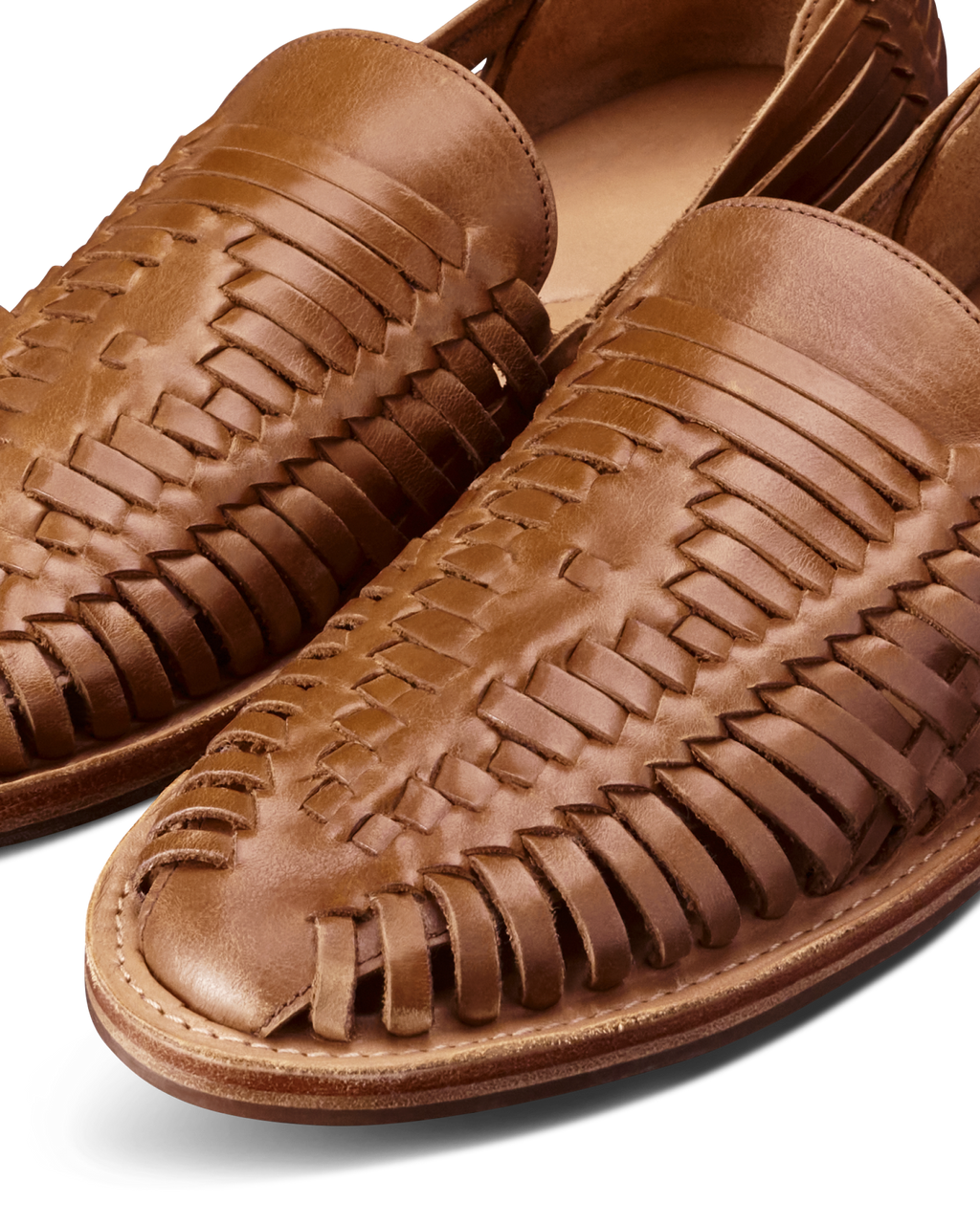 The Mateo - Butterscotch Cowhide
