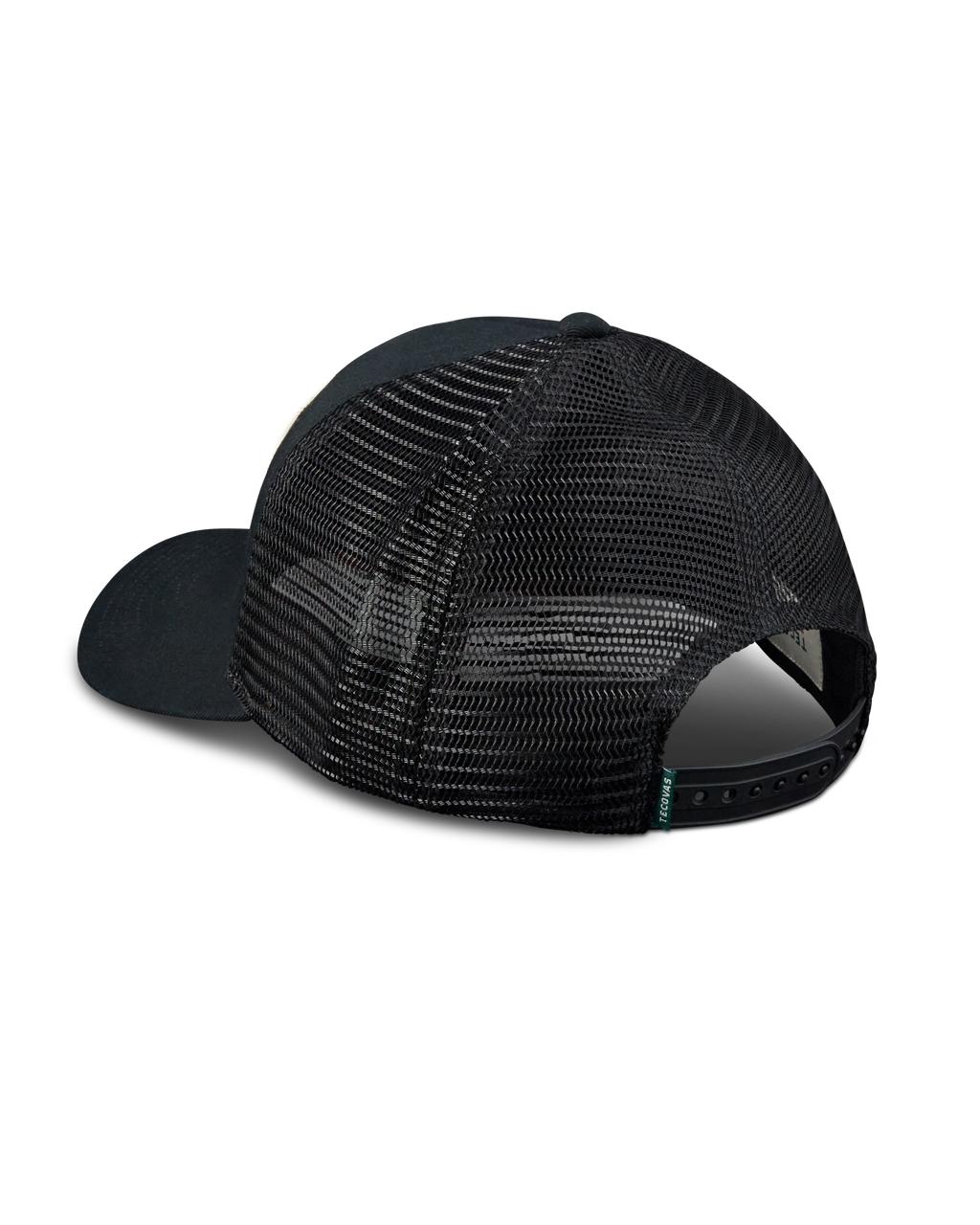 Tecovas Work Trucker Hat - Black Cotton Polyester