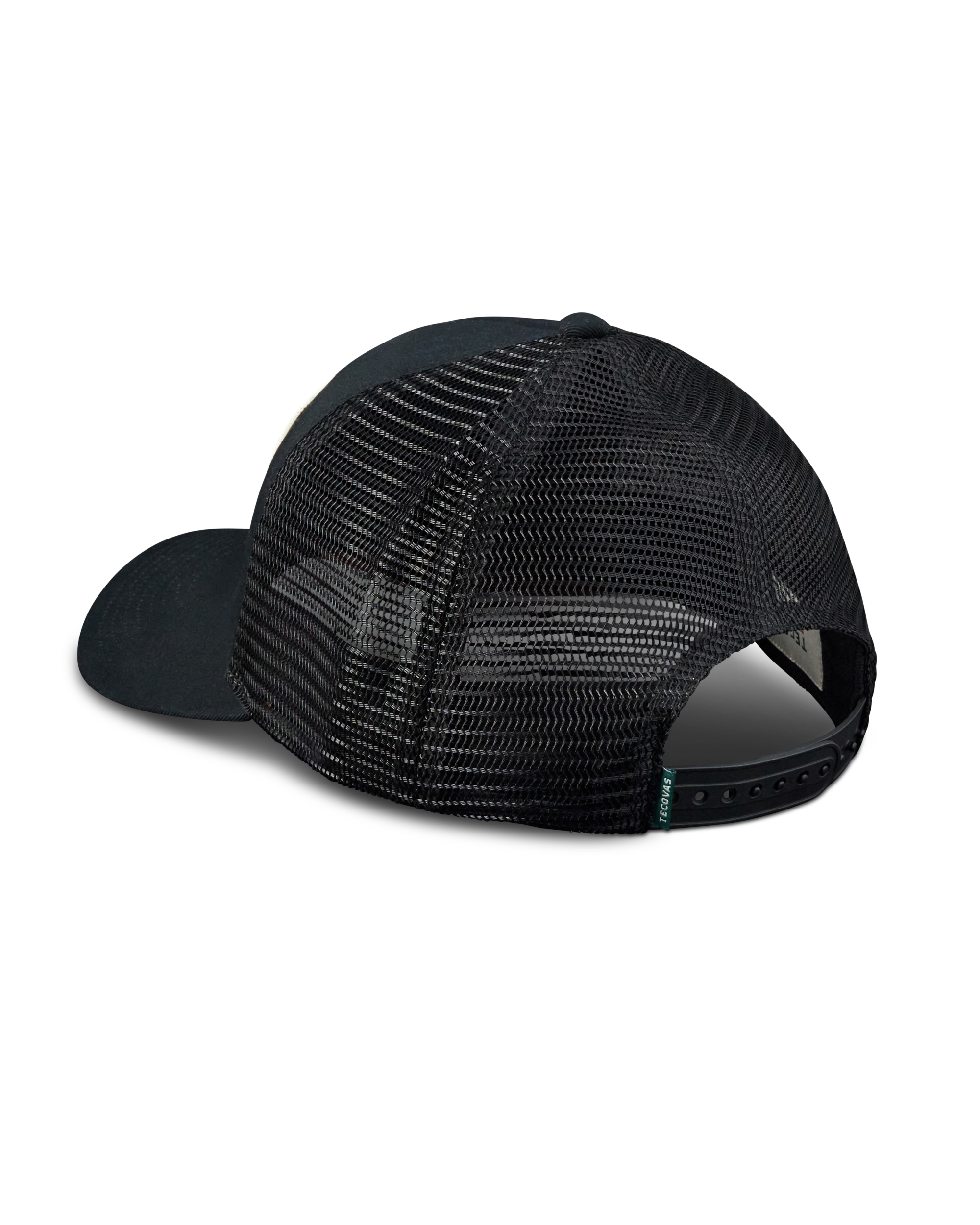 Tecovas Work Trucker Hat - Black Cotton Polyester