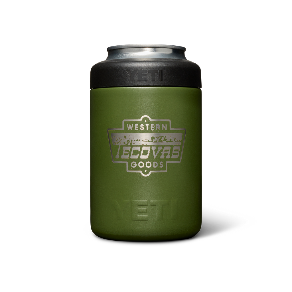 Desert Landscape YETI 12oz Colster® Can Cooler - Highland Green Metal
