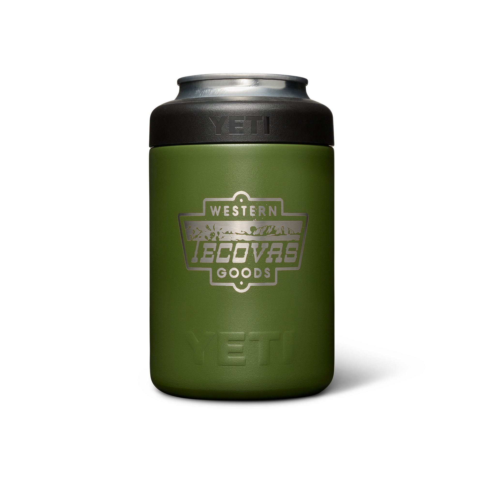 Desert Landscape YETI 12oz Colster® Can Cooler - Highland Green Metal