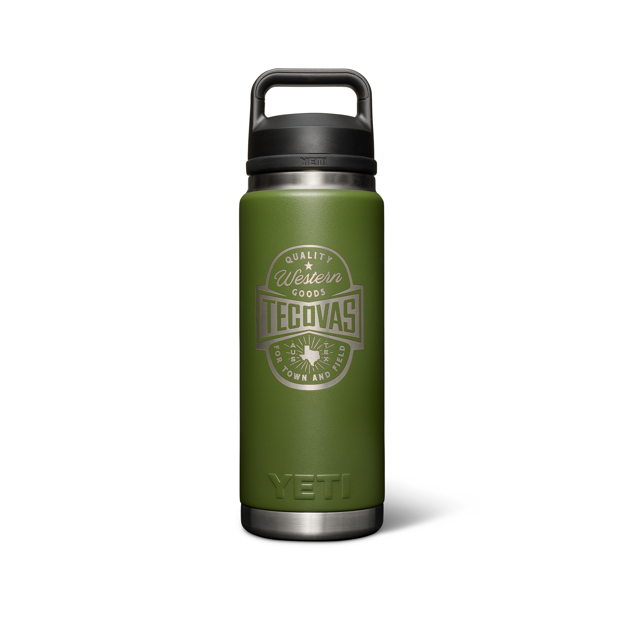 For Town & Field YETI 26oz Water Bottle - Highland Green Metal