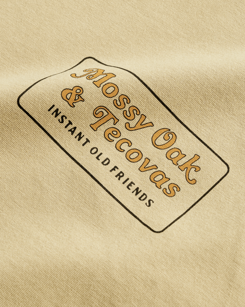 Men's Tecovas x Mossy Oak Instant Old Friends Tee - Original Bottomland Supima Cotton