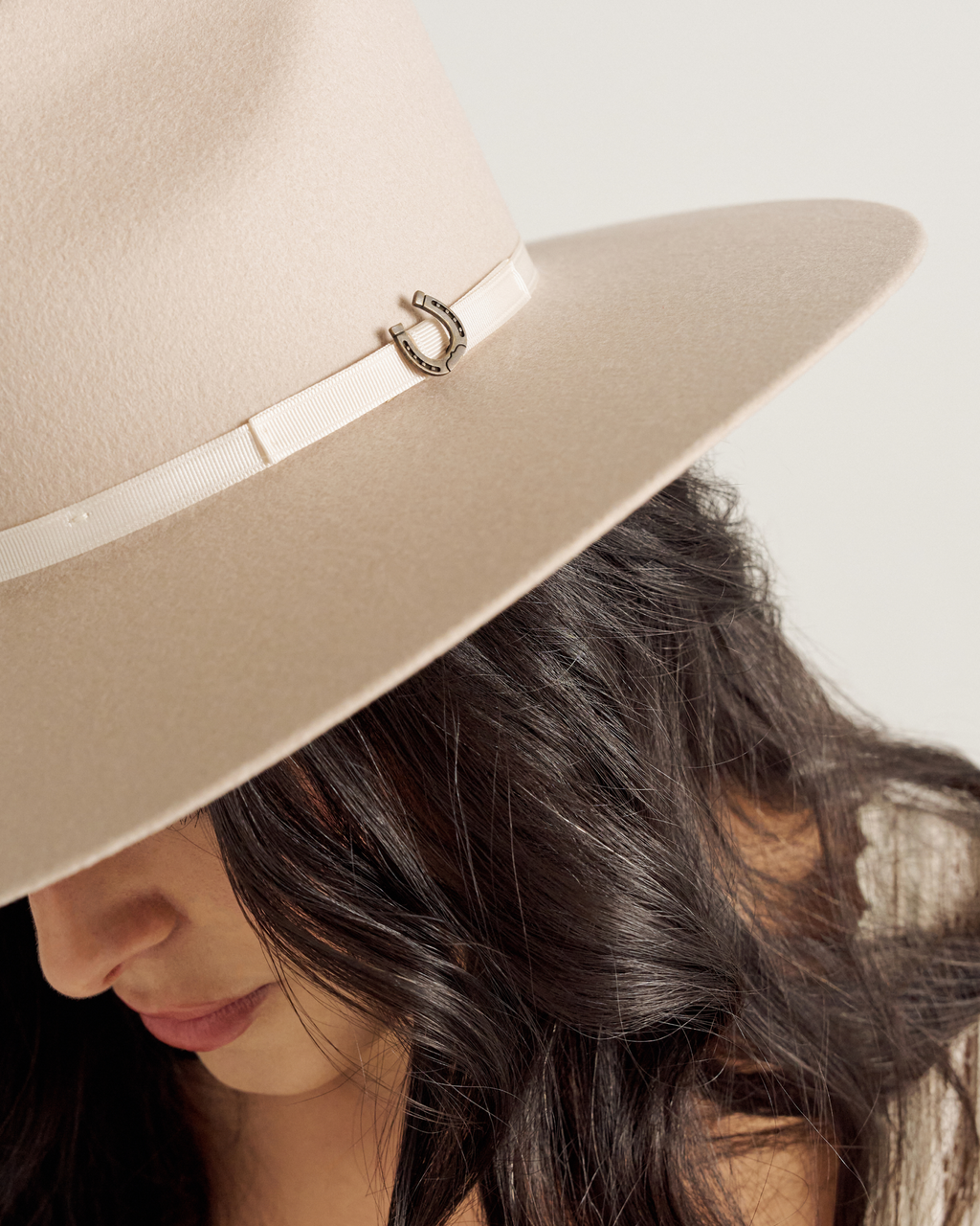 The Belle Wool Cowgirl Hat - Cream Wool
