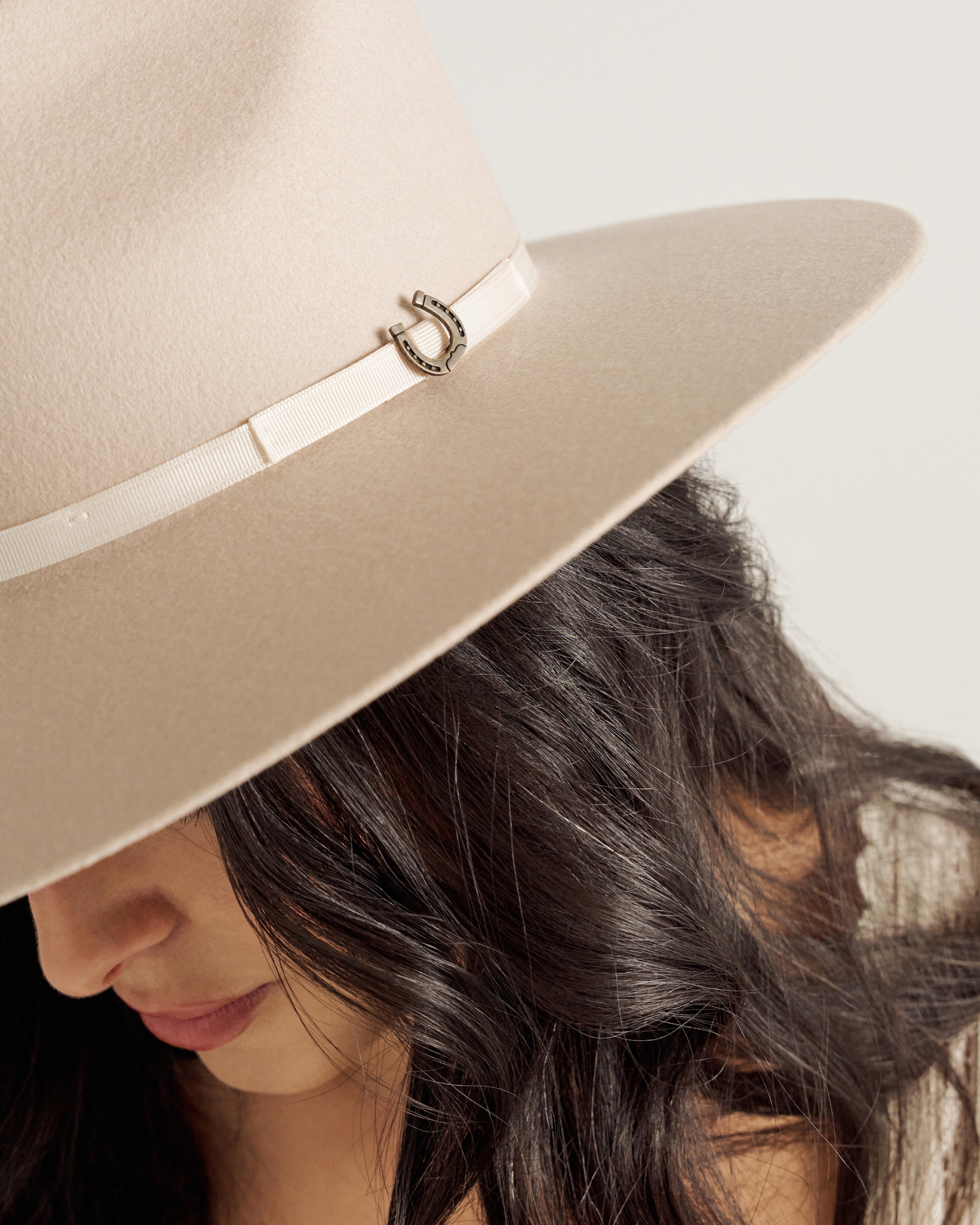 The Belle Wool Cowgirl Hat - Cream Wool