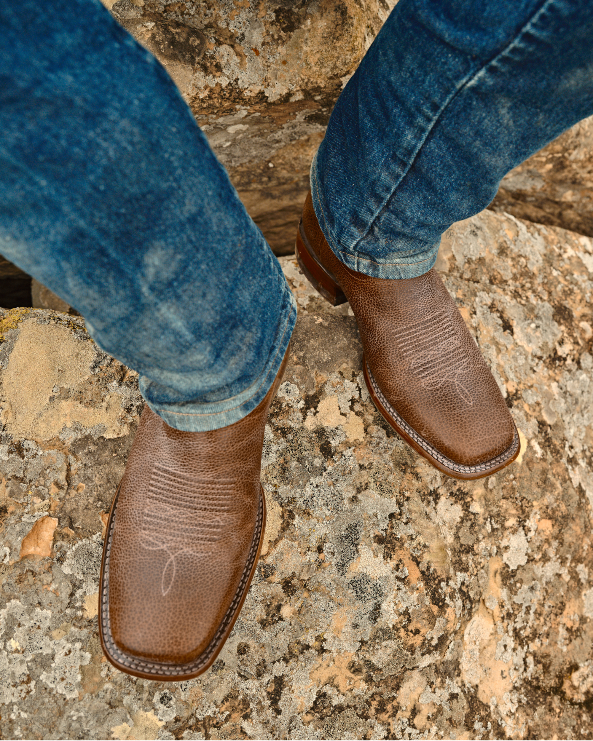 The Doc Frontier - Dark Chestnut Rust Orange Bison
