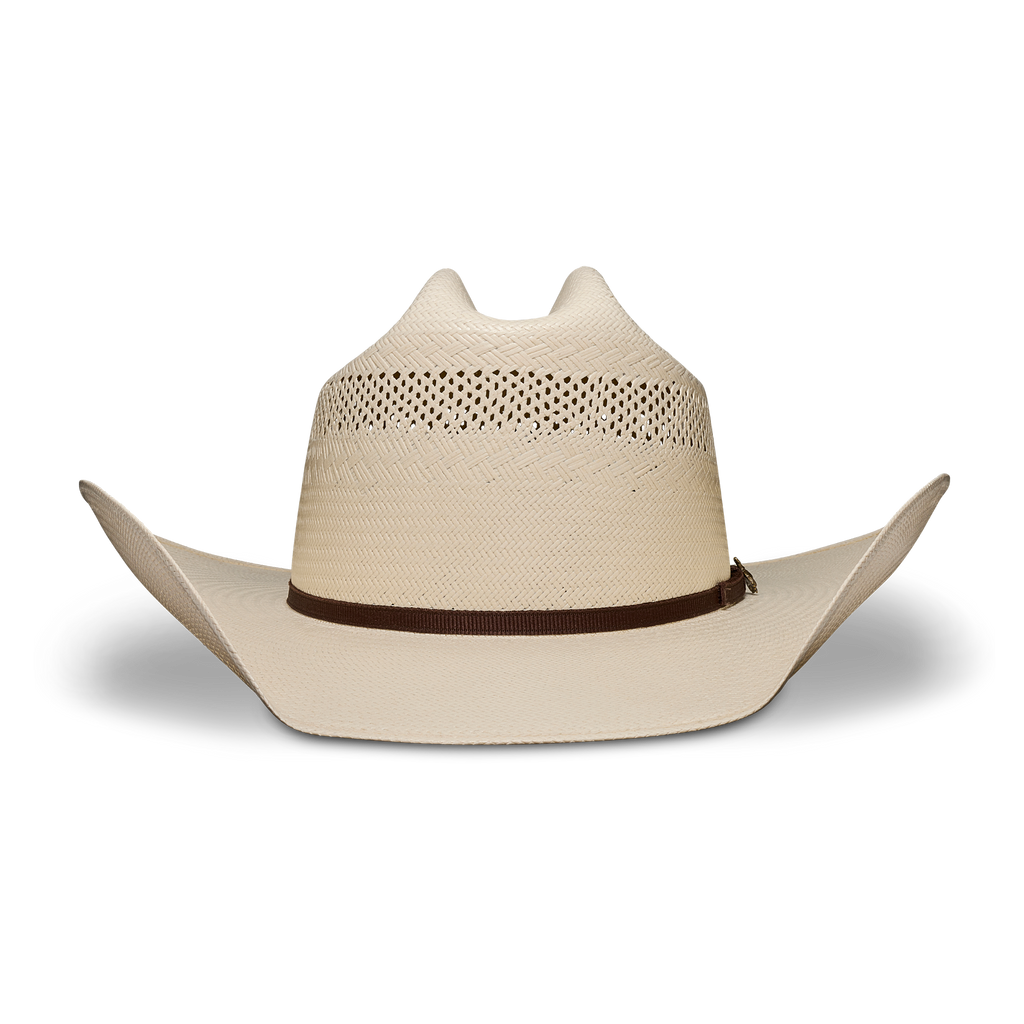 Cattleman Straw Cowboy Hat - Natural Straw