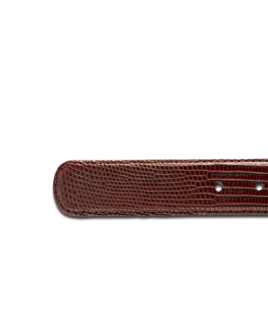 Men's Lizard Belt - Hazelnut Lizard