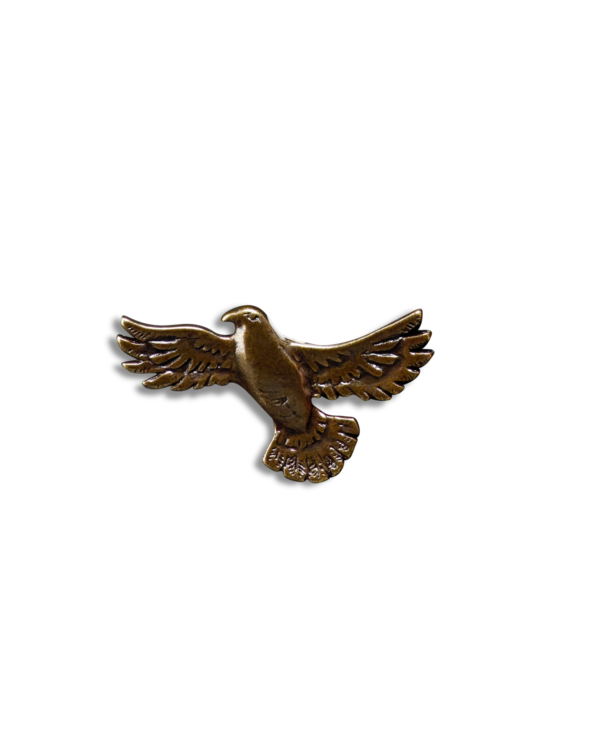 Hat Pin - Antique Brass Metal