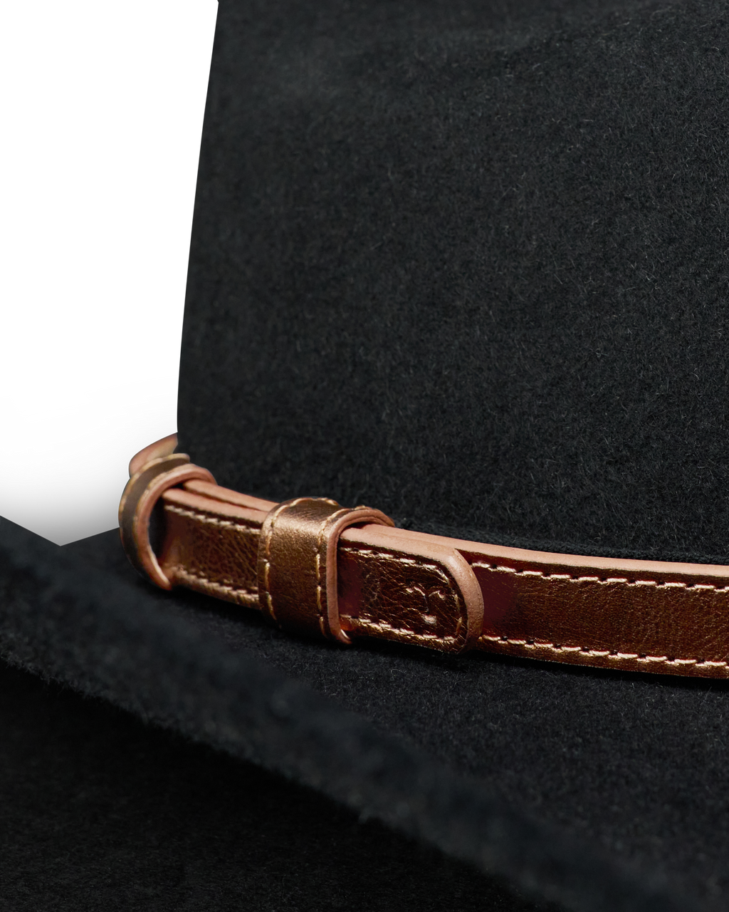Hat Band - Copper Cowhide