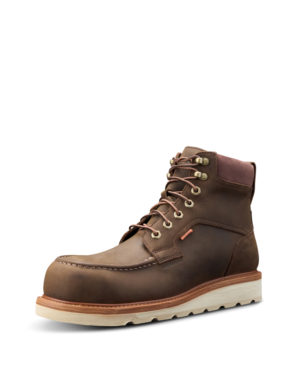LongHaul Waterproof Moc Composite Toe Work Boot - Espresso Cowhide