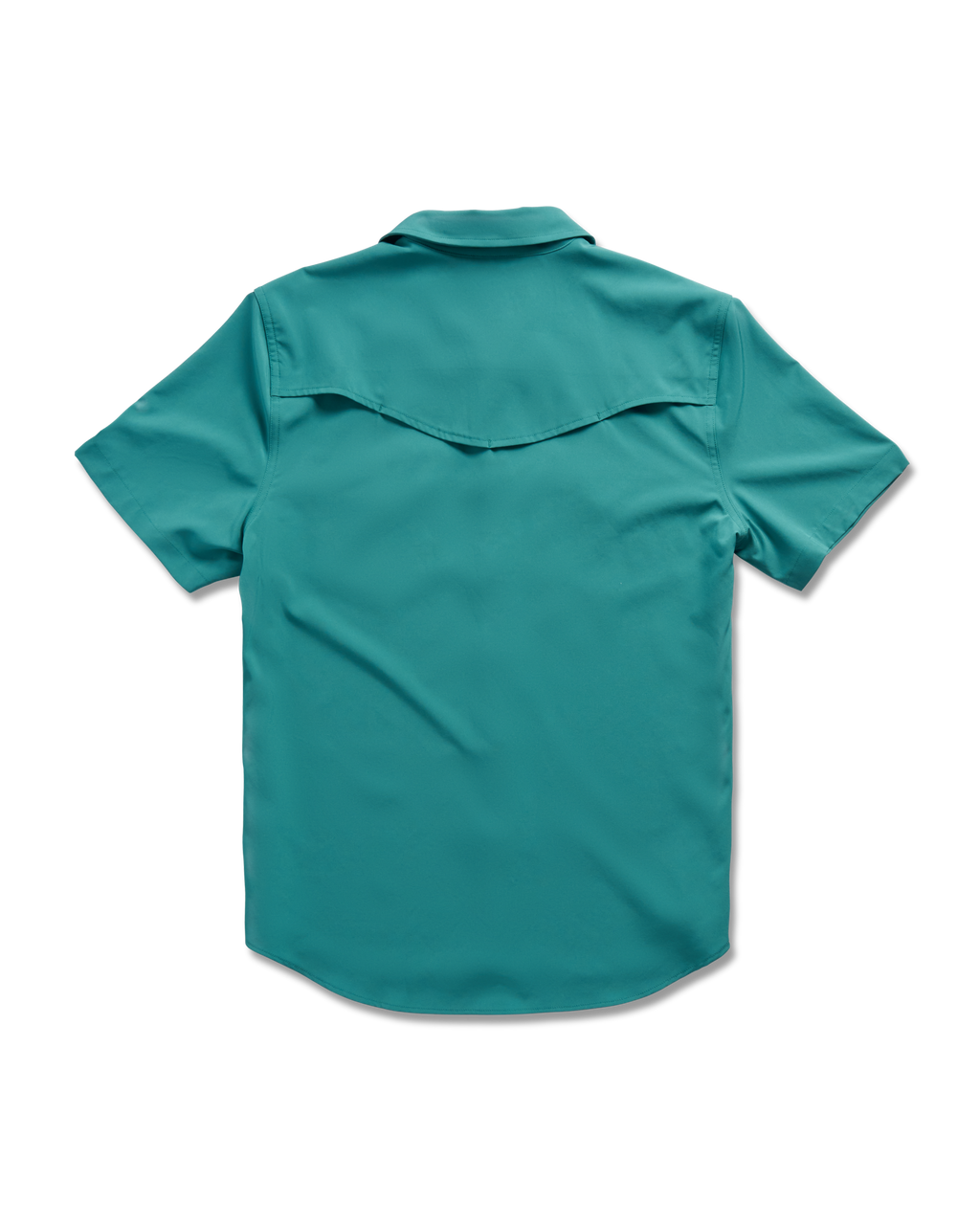 Men's Performance Short Sleeve Western Pearl Snap - Deep Jungle Performance