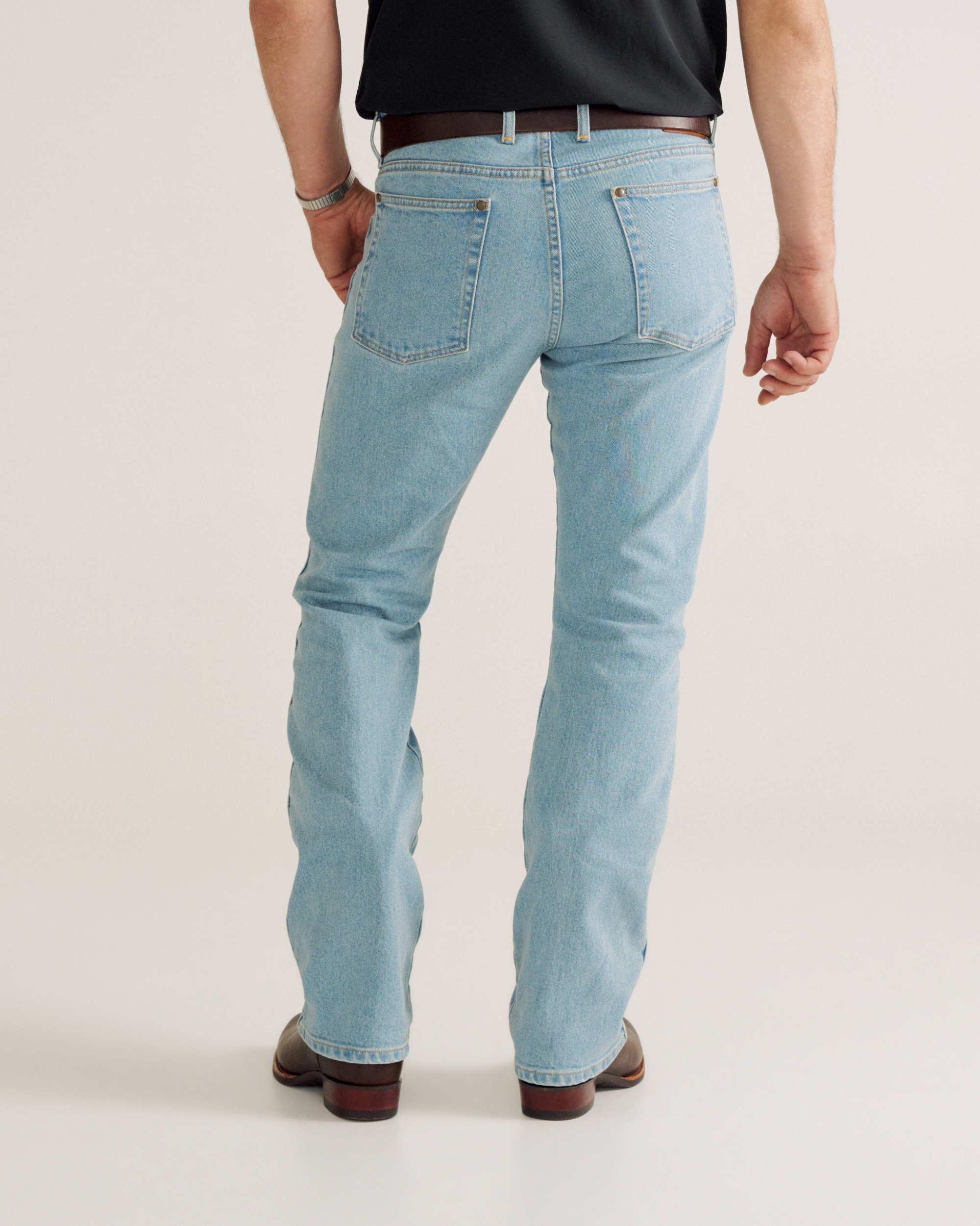 Men's Modern Bootcut Heritage Denim - Light Blue Heritage Denim