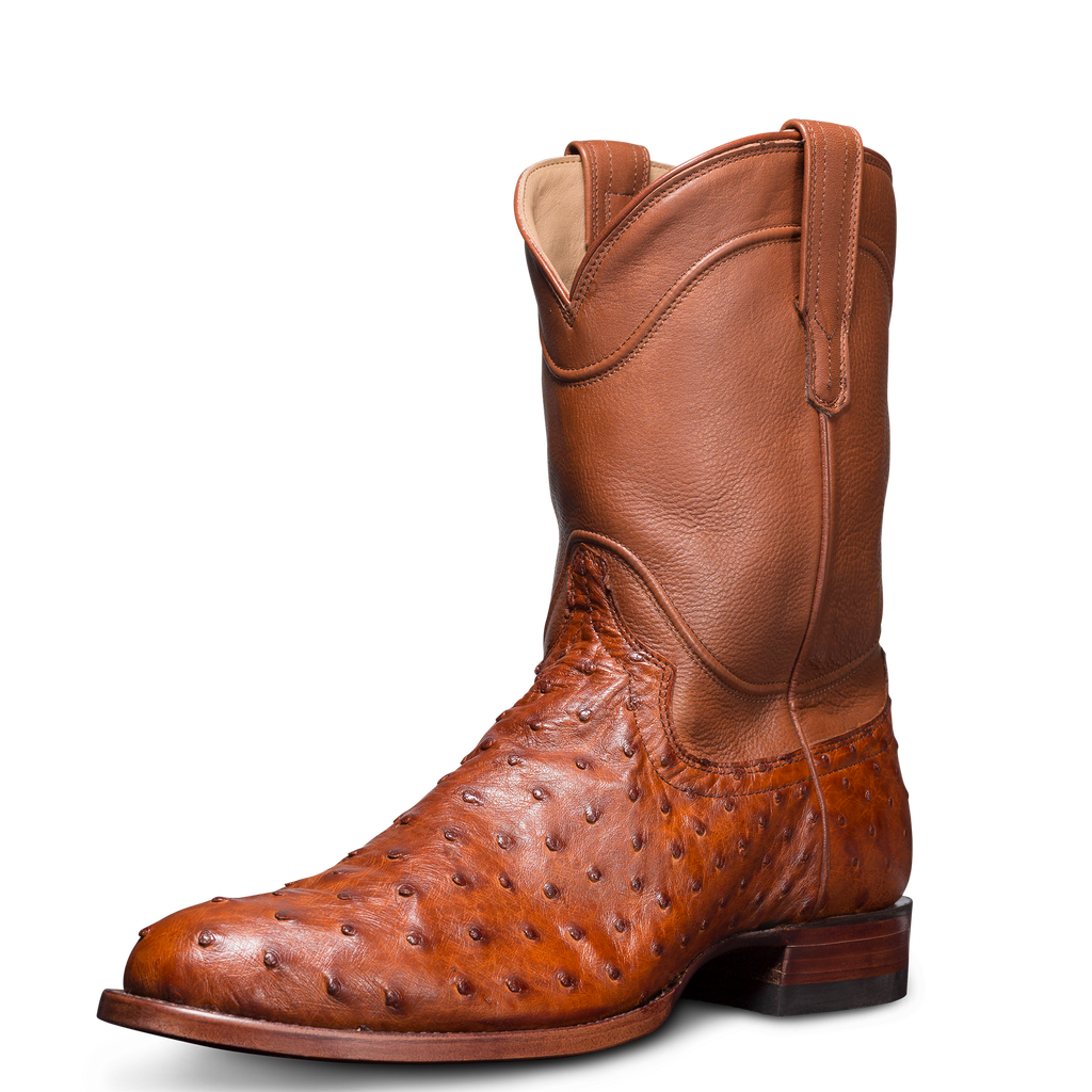 The Duke - Pecan Ostrich