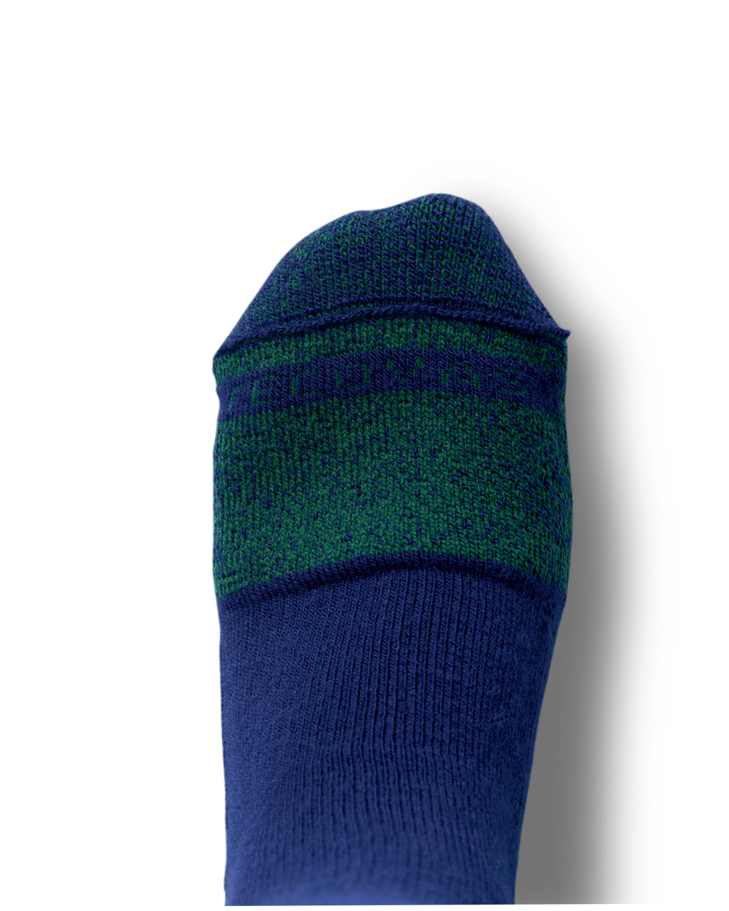 Work Socks (2-Pack) - Navy Tan Acrylic Blend